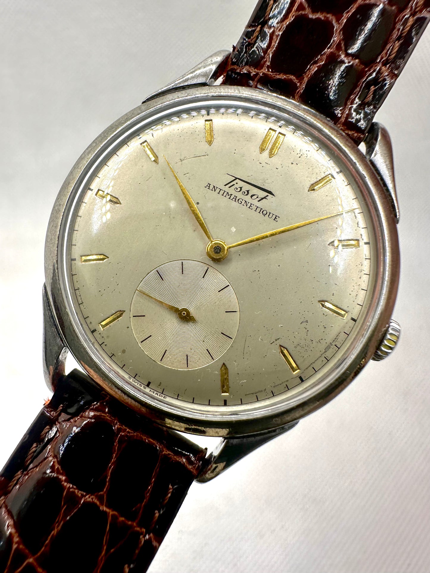 TISSOT ANTIMAGNETIC BIG OVERSIZE 38mm Vintage