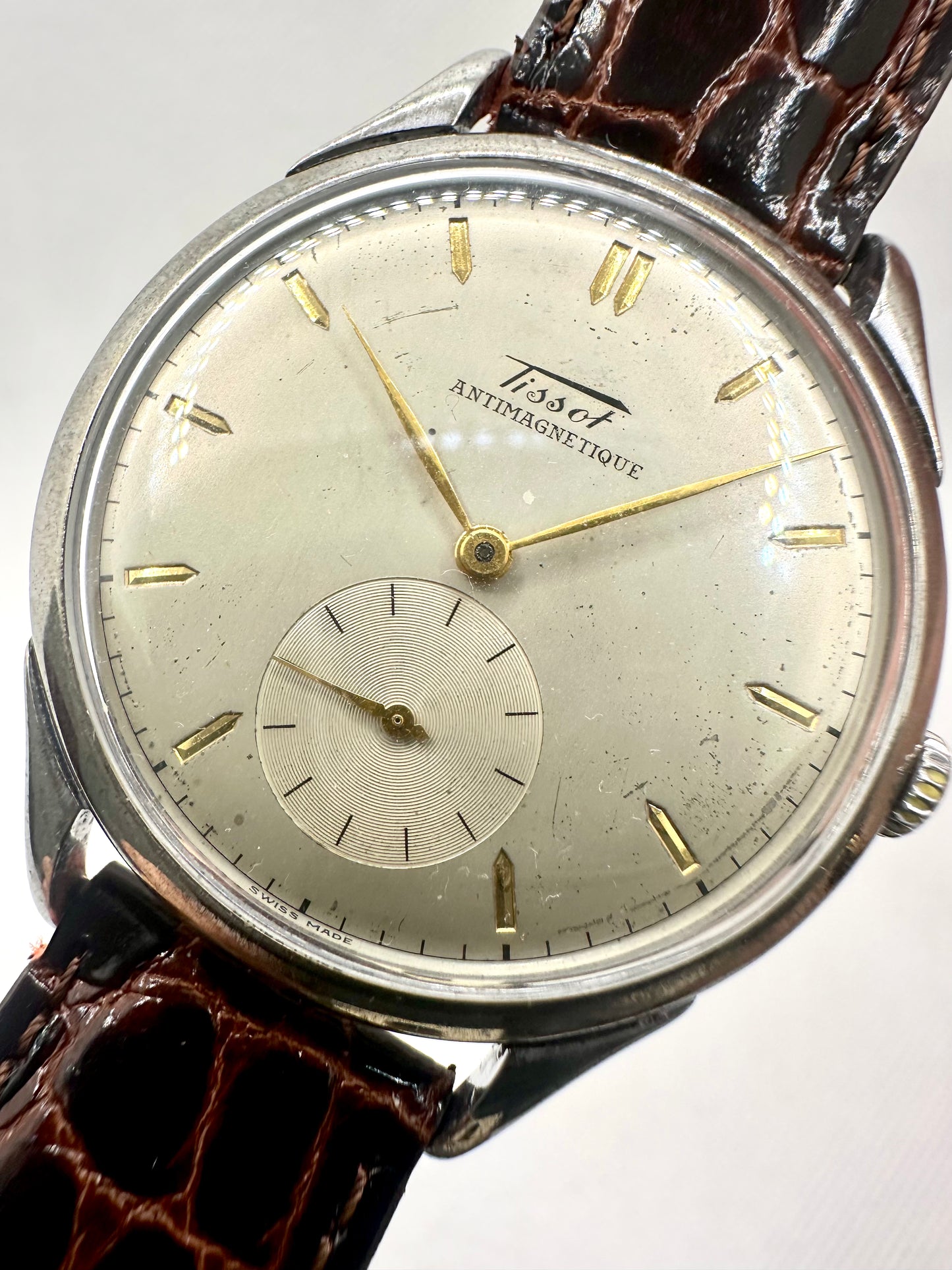 TISSOT ANTIMAGNETIC BIG OVERSIZE 38mm Vintage