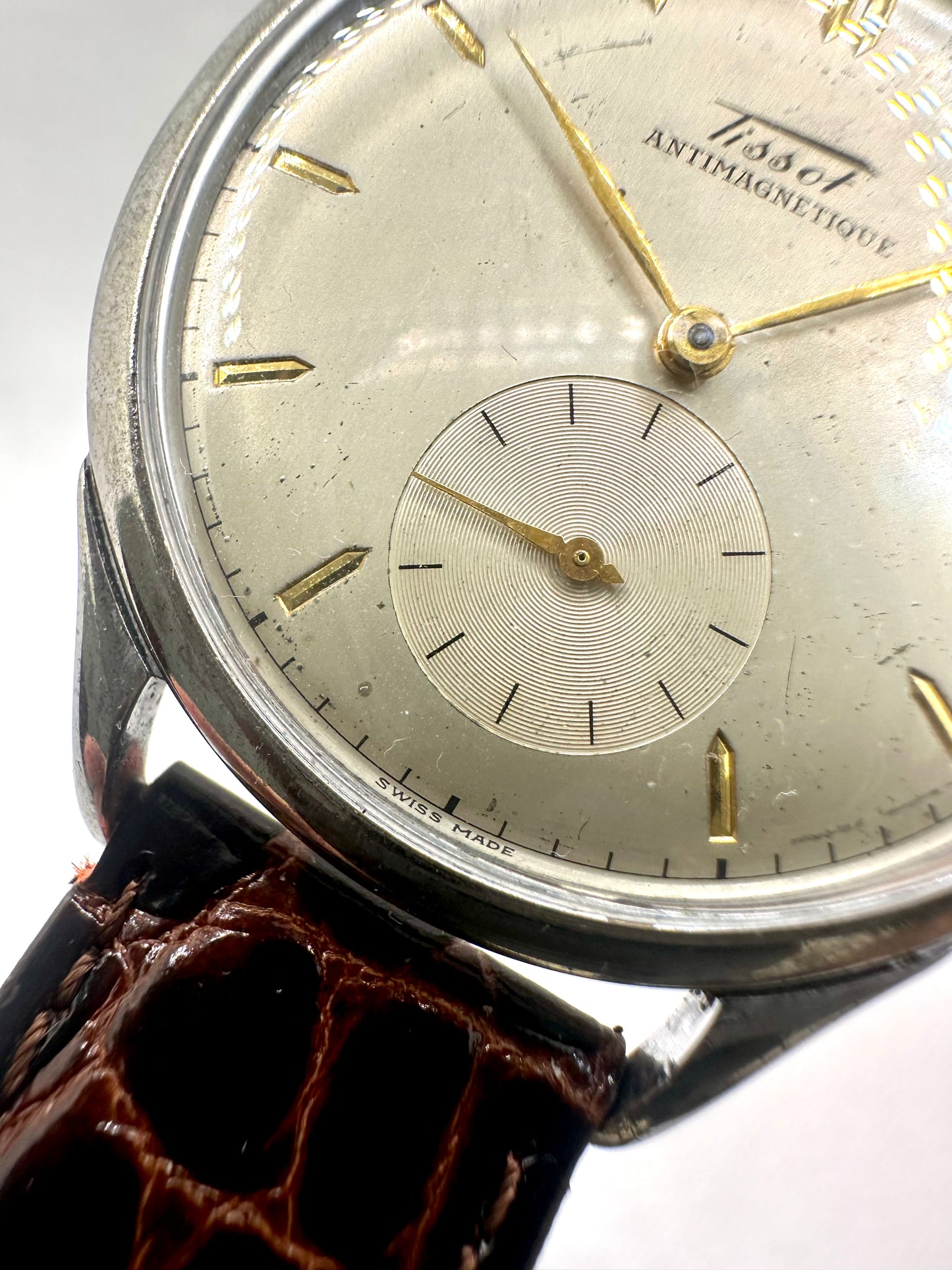 TISSOT ANTIMAGNETIC BIG OVERSIZE 38mm Vintage