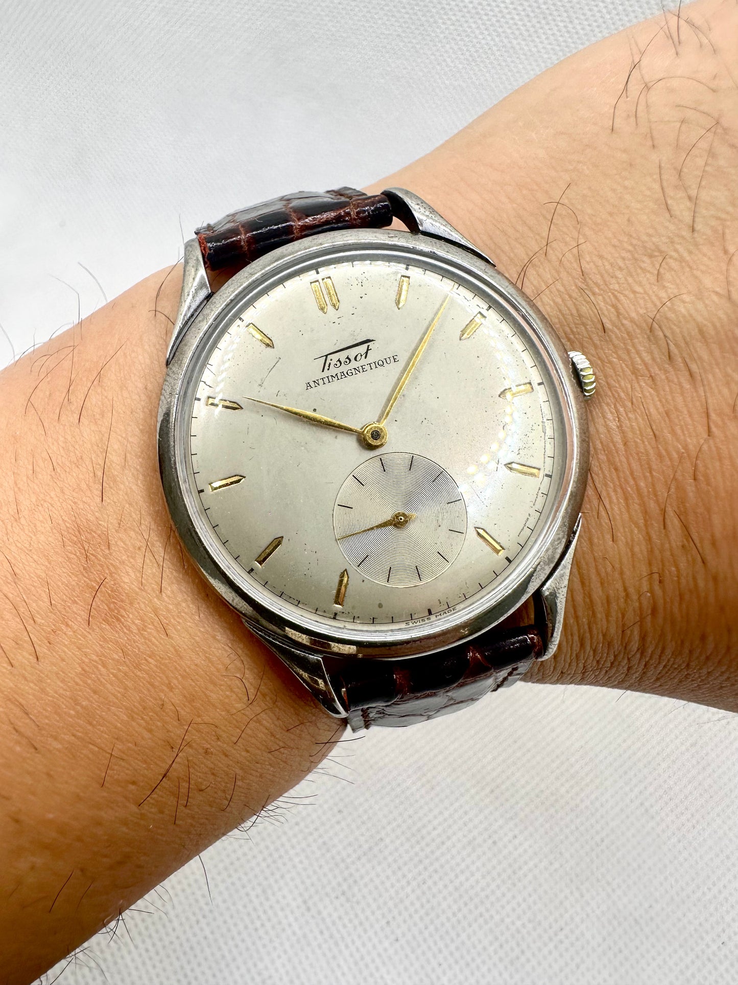 TISSOT ANTIMAGNETIC BIG OVERSIZE 38mm Vintage