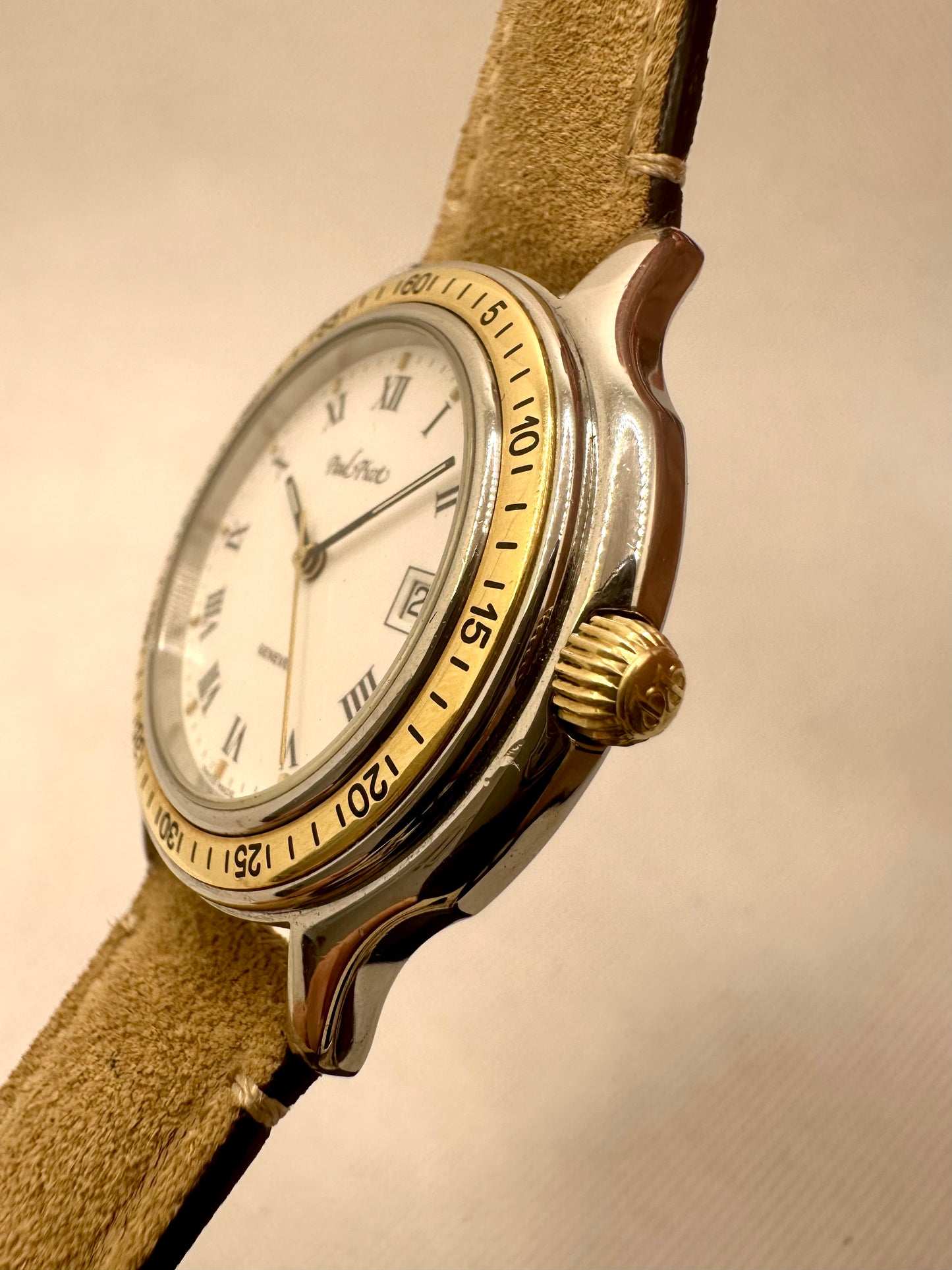 PAUL PICOT TIGER SHARK AUTOMATIC ACIER-OR