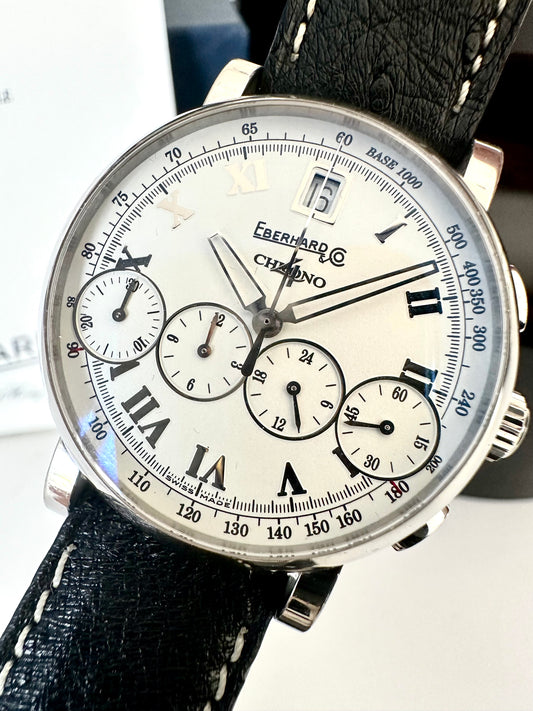 EBERHARD CHRONO 4 MOD.BELLISSIMO 31042 FULL SET
