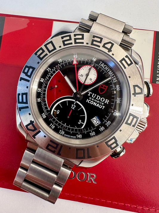 TUDOR ICONAUT GMT CHRONOGRAPH AUTOMATIC ref: 20400