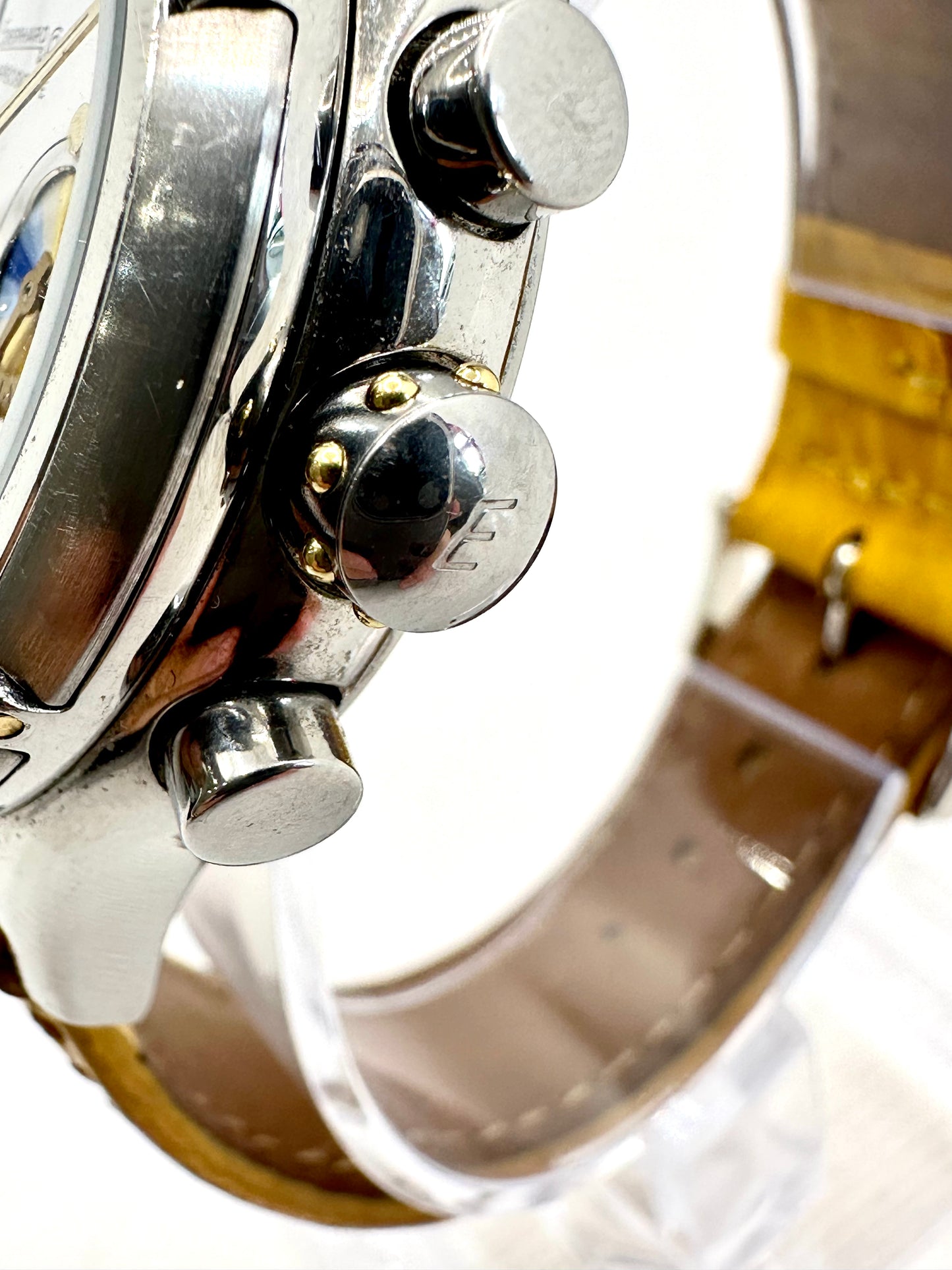 EBERHARD GRANDE CROISIERE MAREOSCOPE CHRONOGRAPH LEMANIA 5100