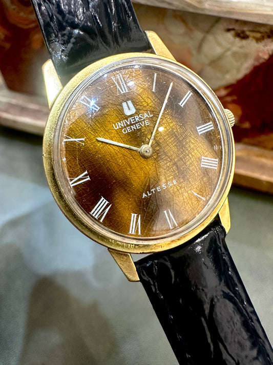 UNIVERSAL GENEVE ALTESSE DIAL "EYE OF THE TIGER"