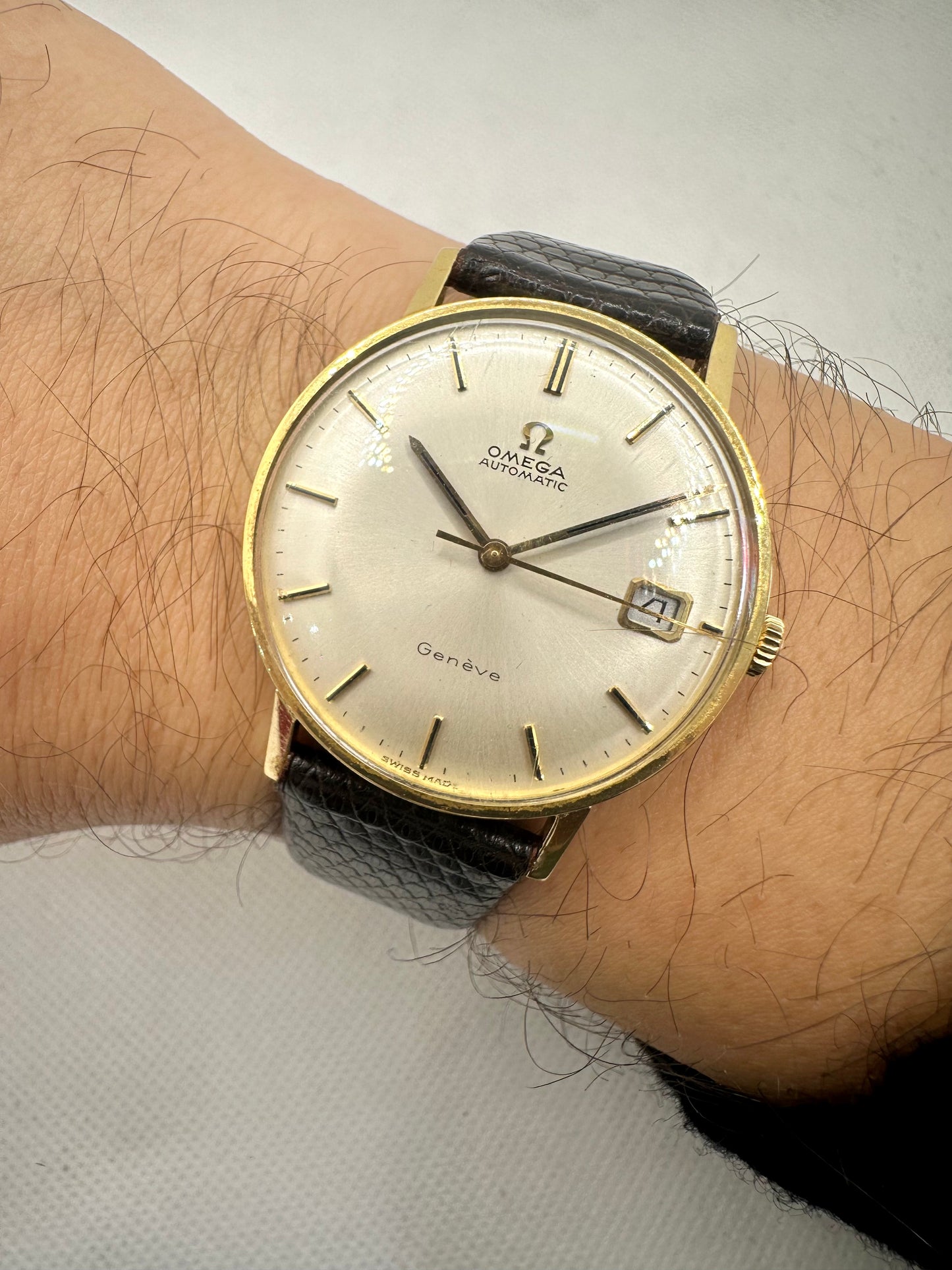 OMEGA GENEVE AUTOMATIC GOLD 18K