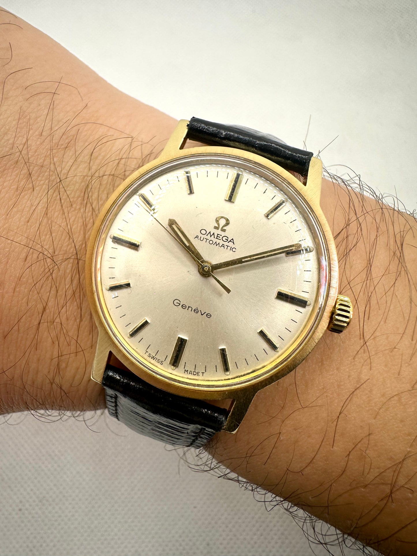 OMEGA GENEVE AUTOMATIC GOLD 18K 165.070
