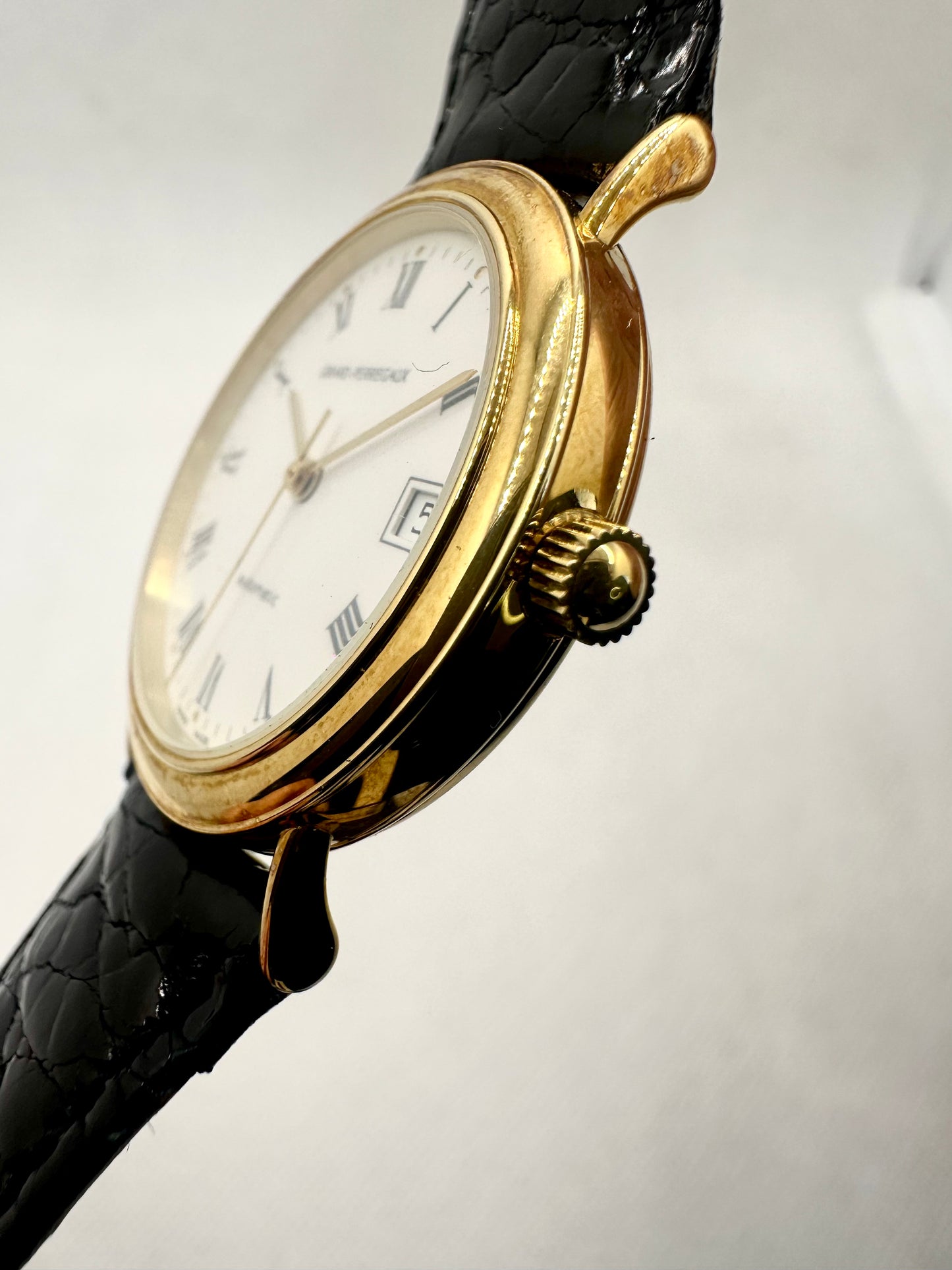 GIRARD-PERREGAUX JUBILERE GOLD 18K 30 ANNI DI LAVORO IN FIAT