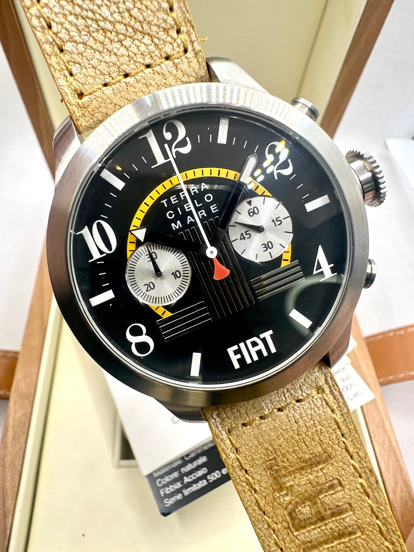 TCM CHRONOGRAPH FIAT 1100S EDIZIONE LIM. 500p mondo