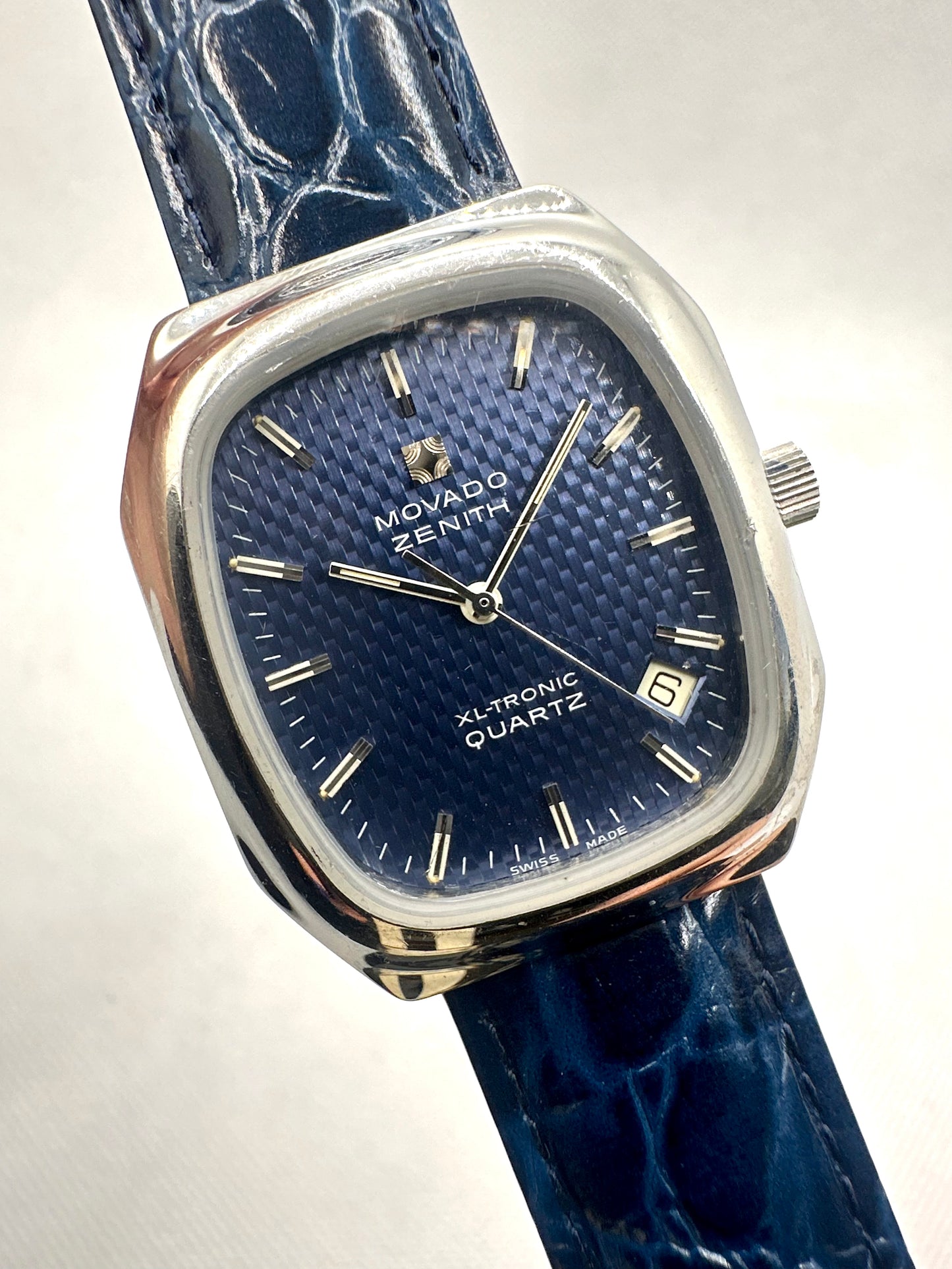 MOVADO-ZENITH XL-TRONIC QUARTZ