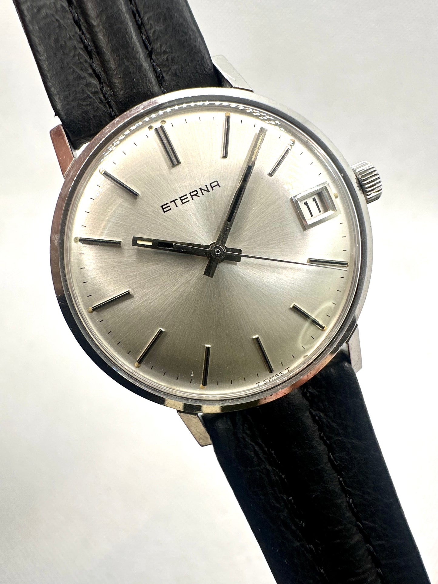 ETERNA VINTAGE STEEL CASE 34MM