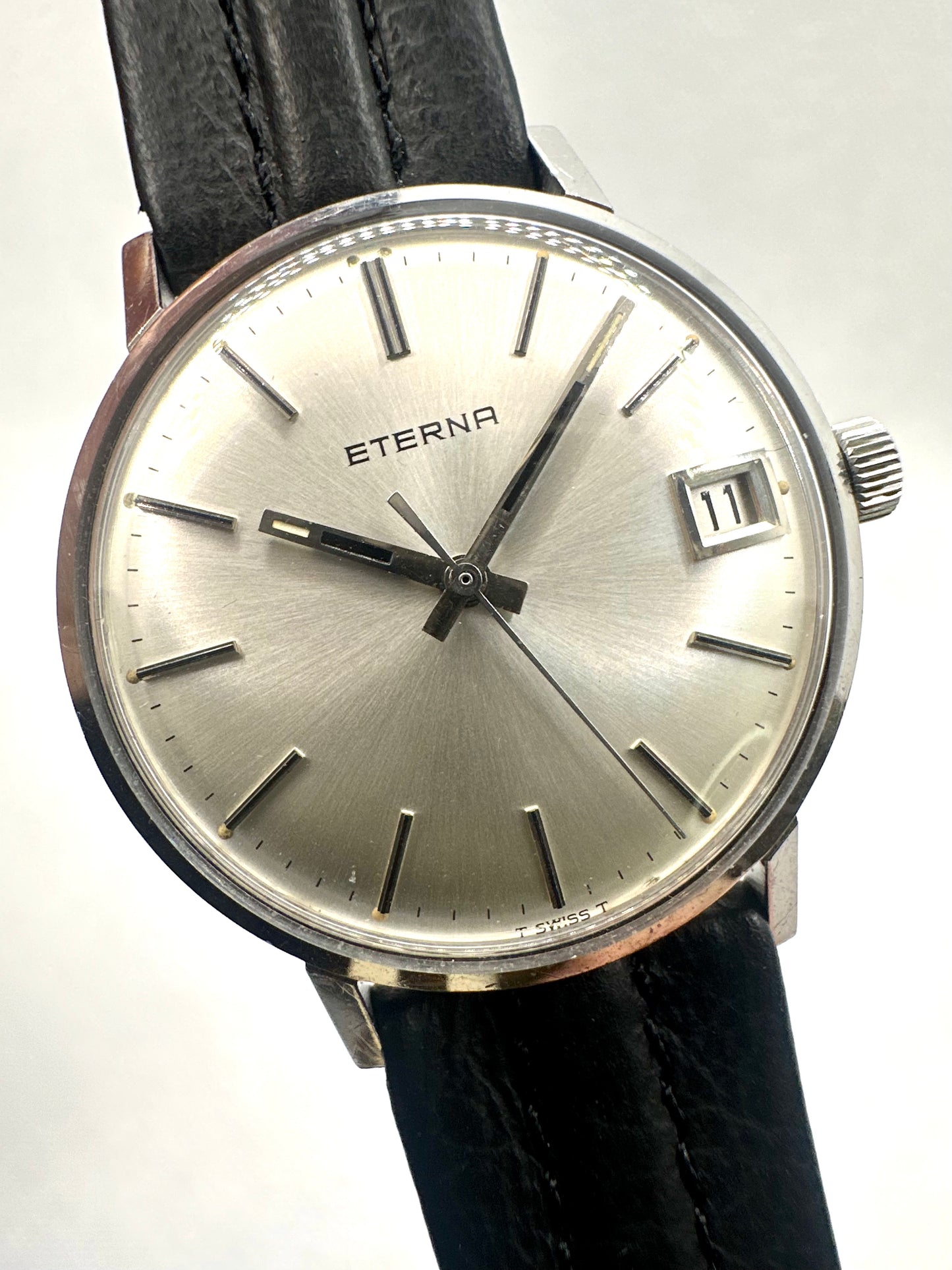 ETERNA VINTAGE STEEL CASE 34MM
