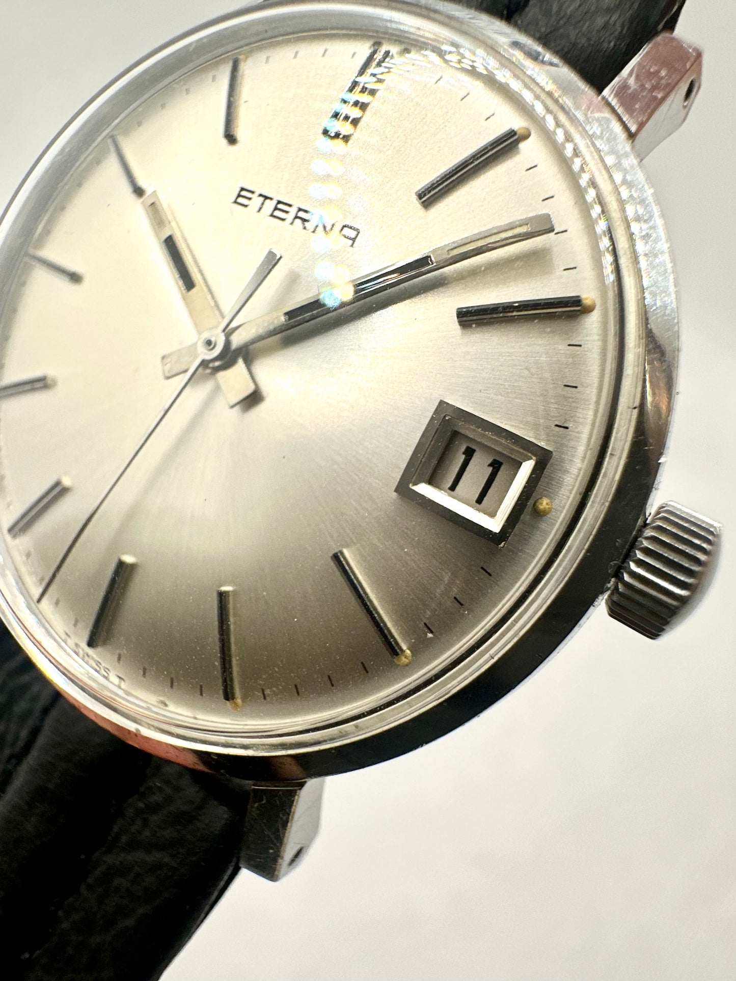 ETERNA VINTAGE STEEL CASE 34MM