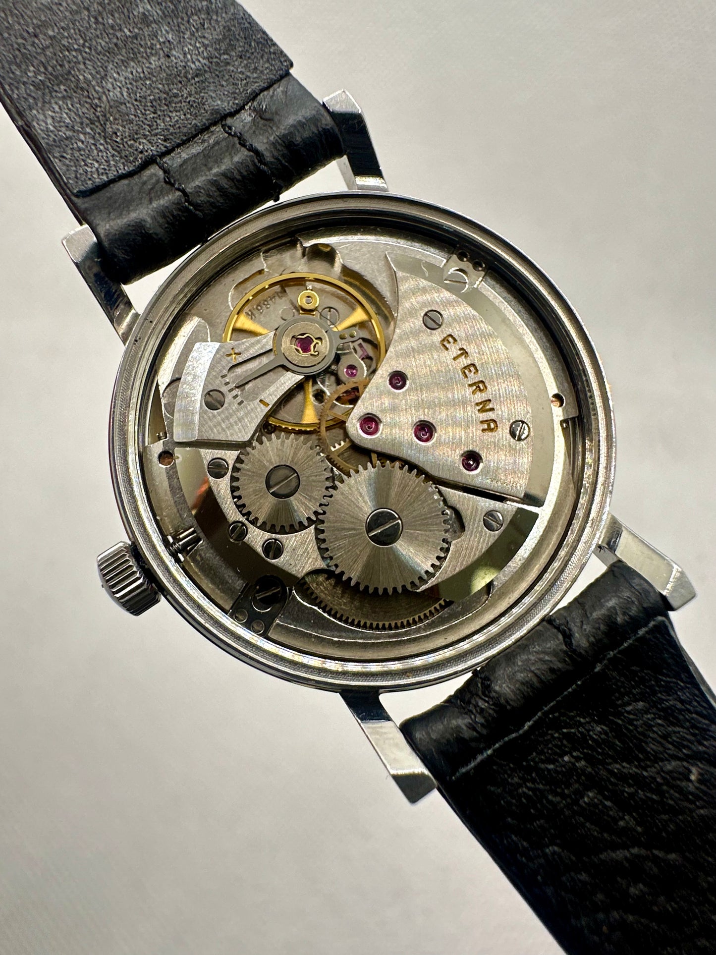 ETERNA VINTAGE STEEL CASE 34MM
