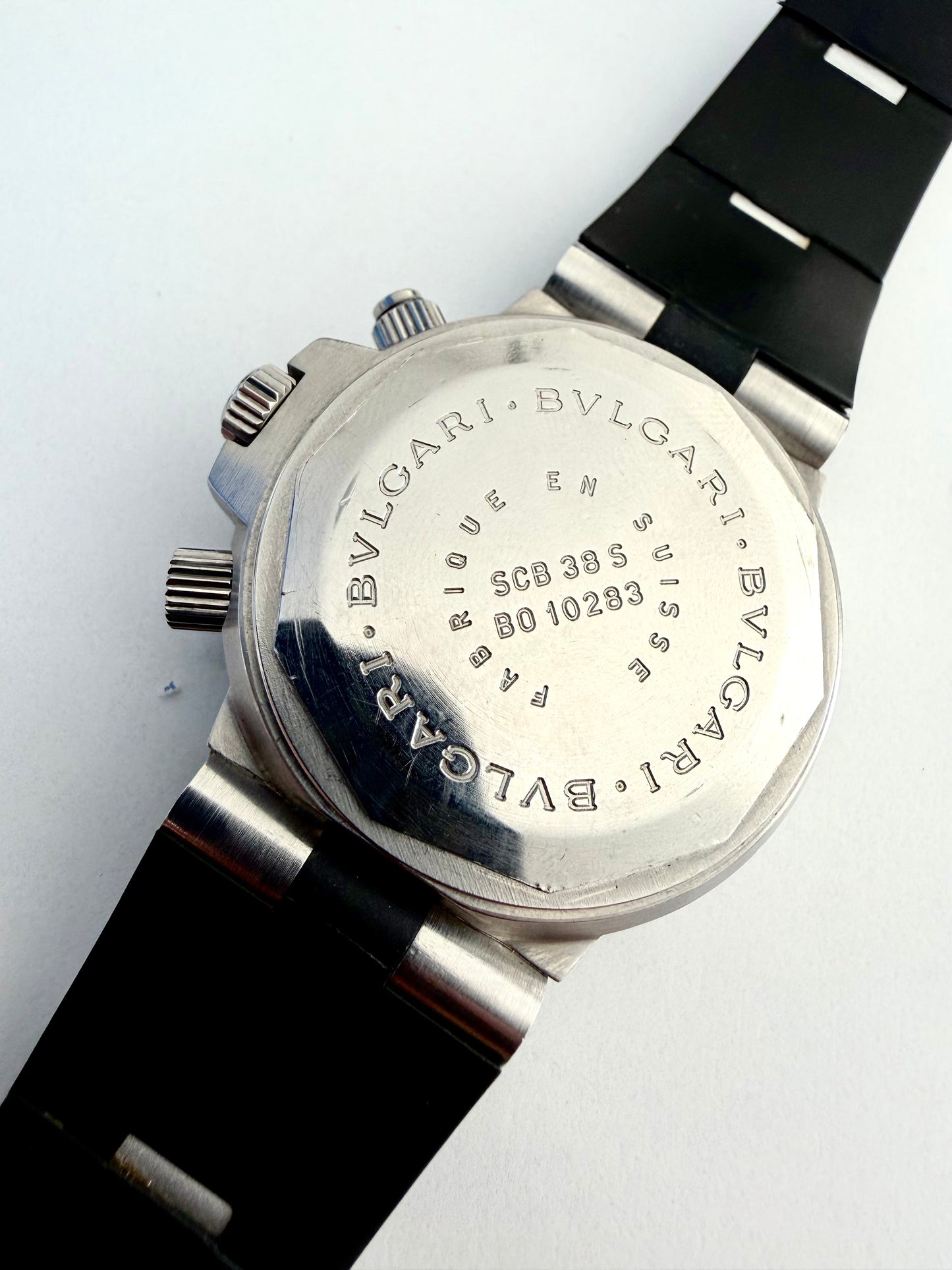 BVLGARI SCUBA CHRONOGRAPH AUTOMATIC 200m sub 38mm