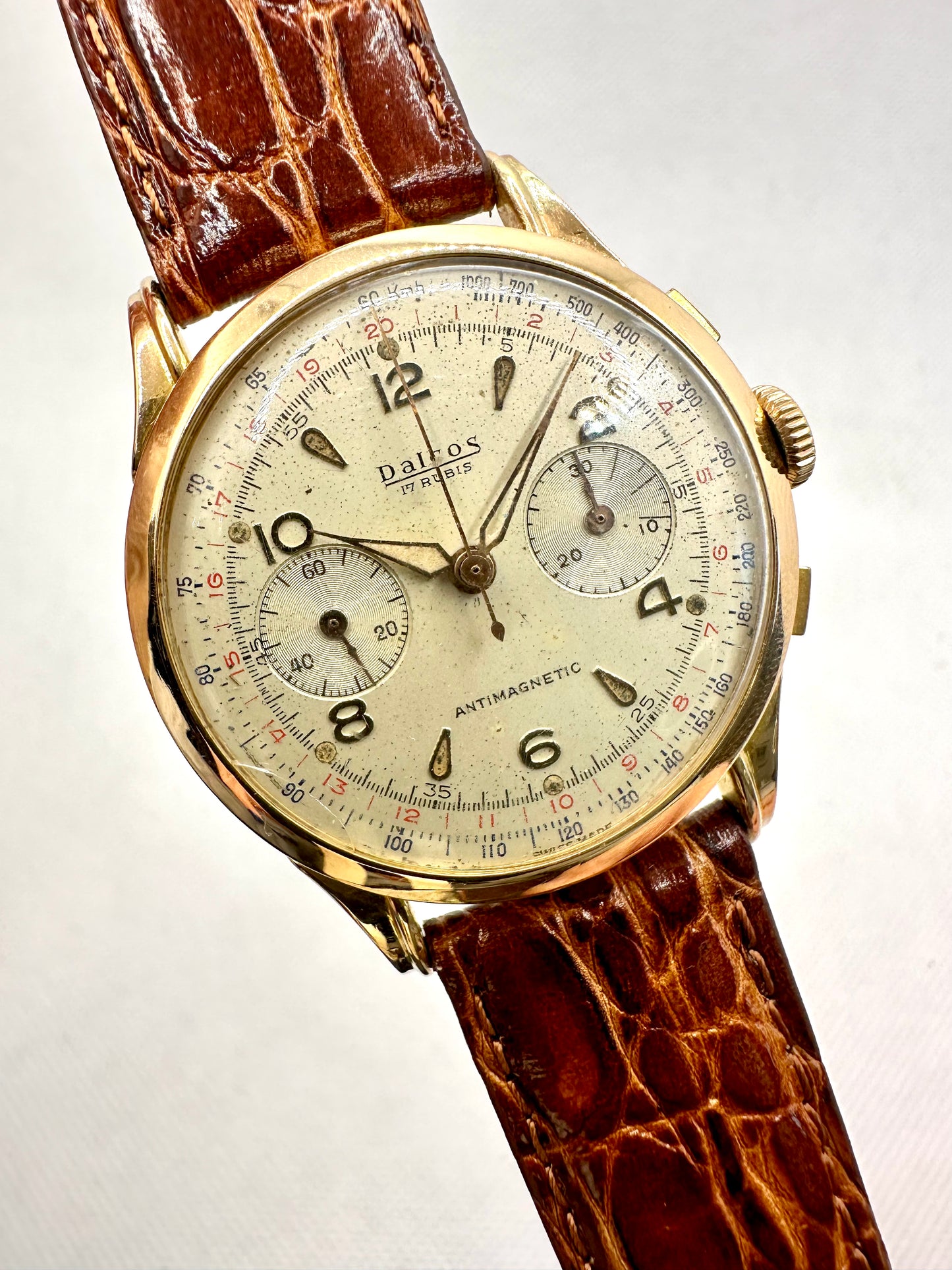 DALCOS CHRONOGRAPH GOLD 18K (OVERSIZE)