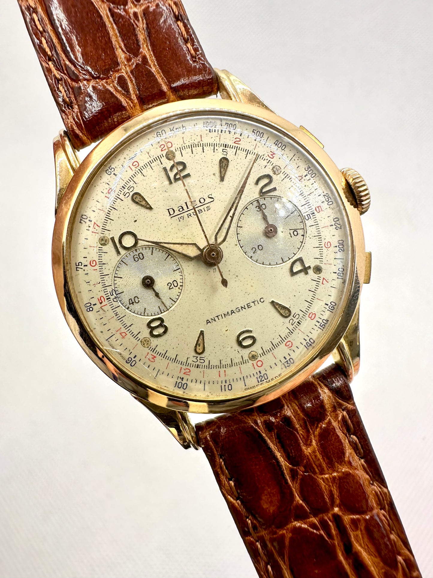 DALCOS CHRONOGRAPH GOLD 18K (OVERSIZE)