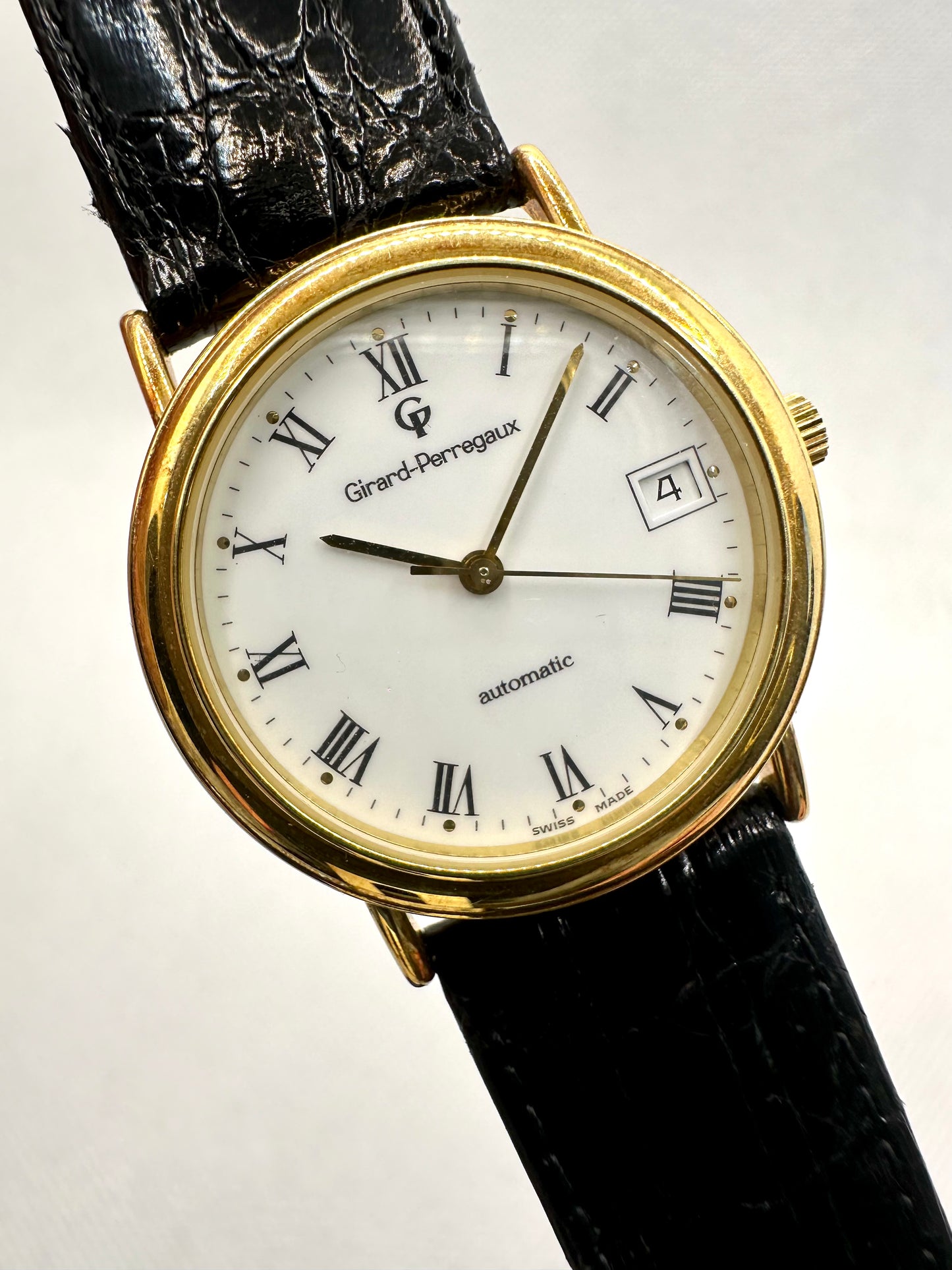 GIRARD-PERREGAUX JUBILERE GOLD 18K 30 ANNI DI LAVORO IN FIAT