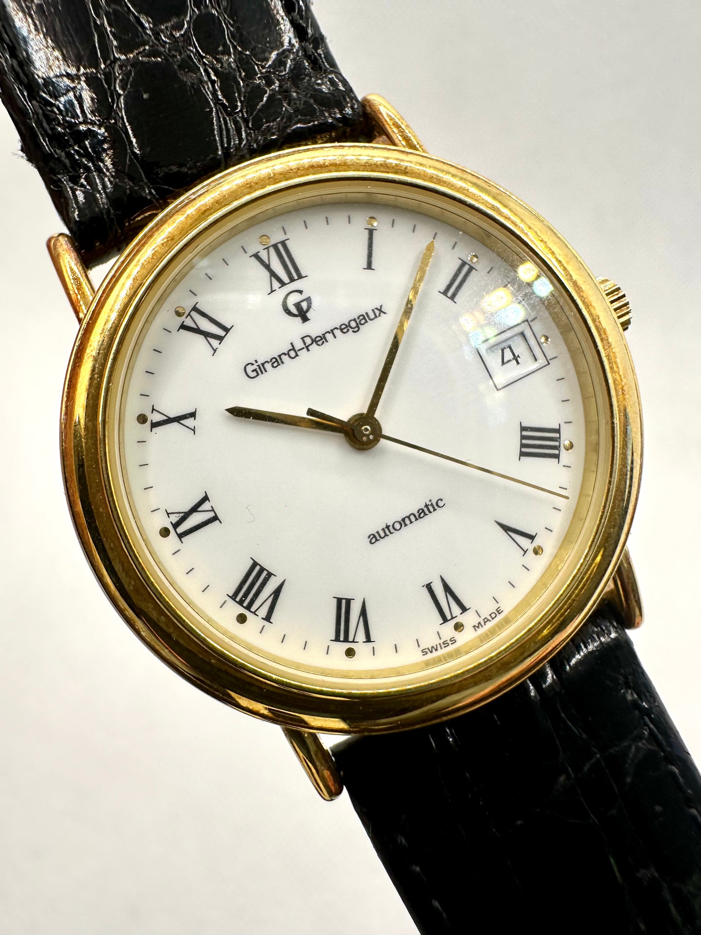 GIRARD-PERREGAUX JUBILERE GOLD 18K 30 ANNI DI LAVORO IN FIAT