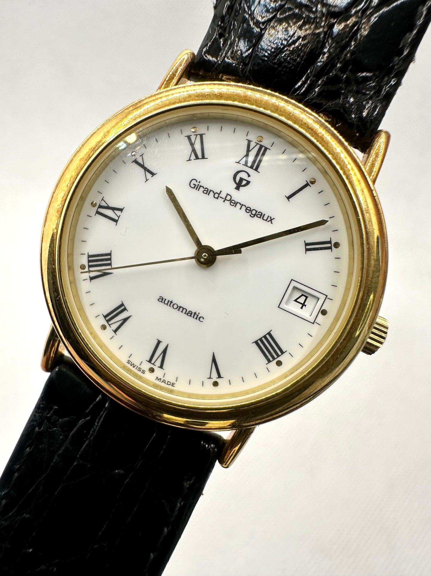 GIRARD-PERREGAUX JUBILERE GOLD 18K 30 ANNI DI LAVORO IN FIAT
