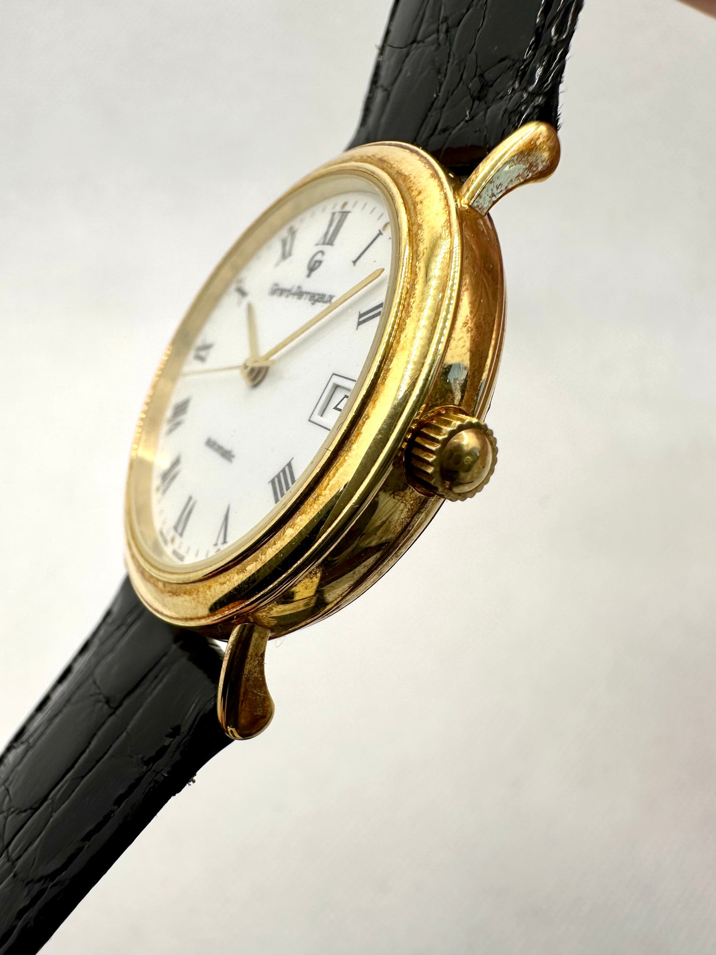 GIRARD-PERREGAUX JUBILERE GOLD 18K 30 ANNI DI LAVORO IN FIAT