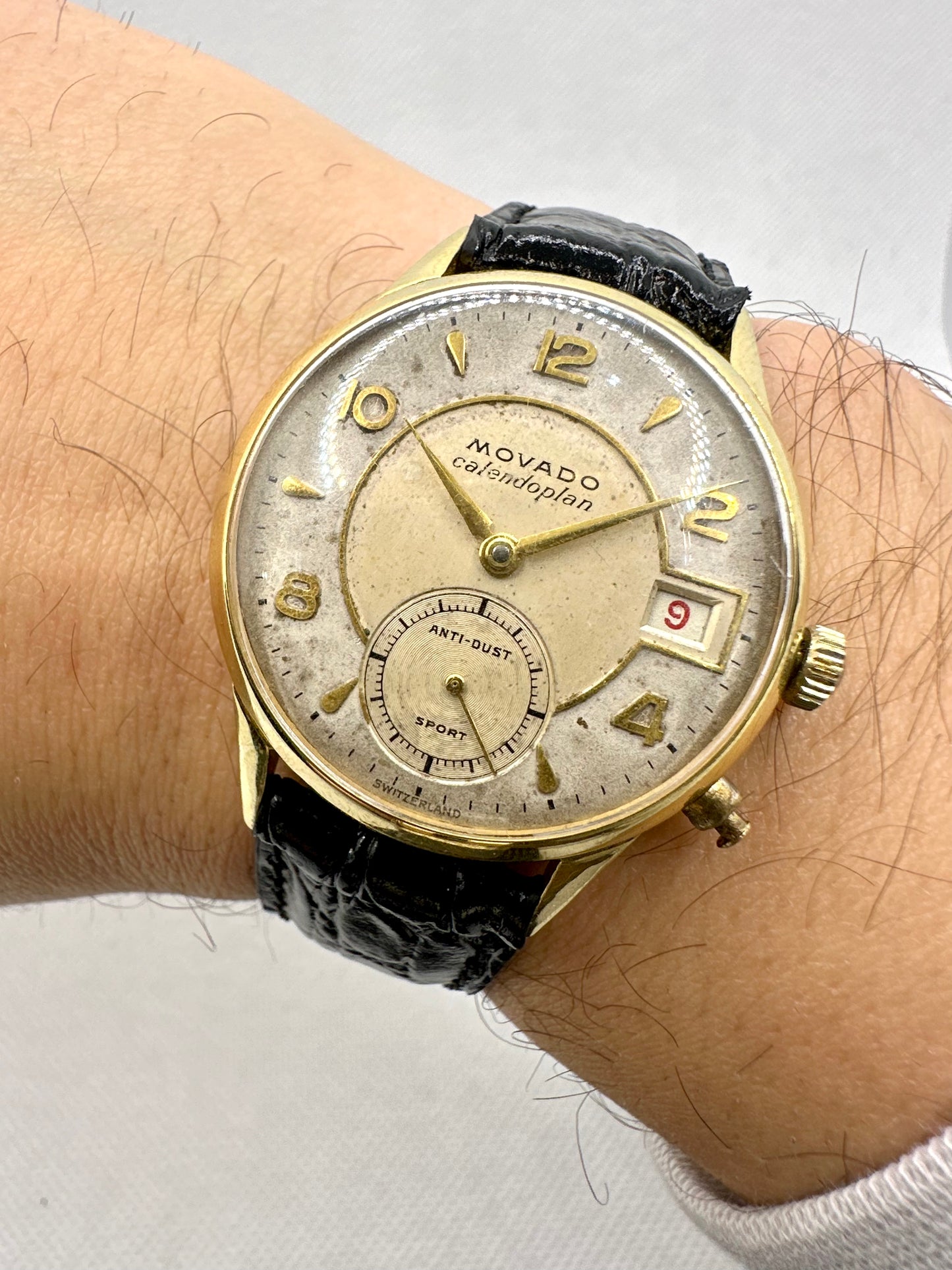 MOVADO CALENDOPLAN RARE VINTAGE