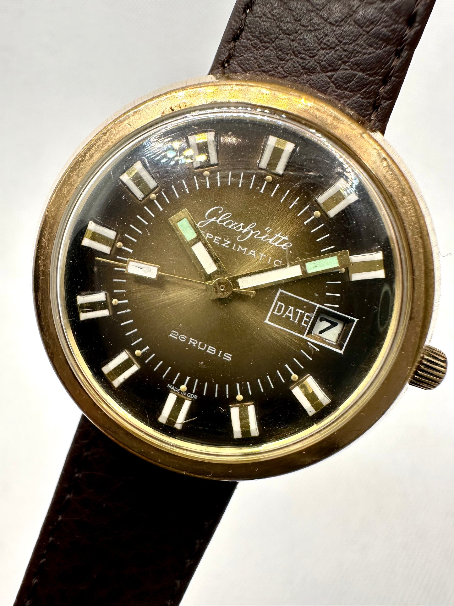 GLASHUTTE SPEZIMATIC AUTOMATIC UFO CASE