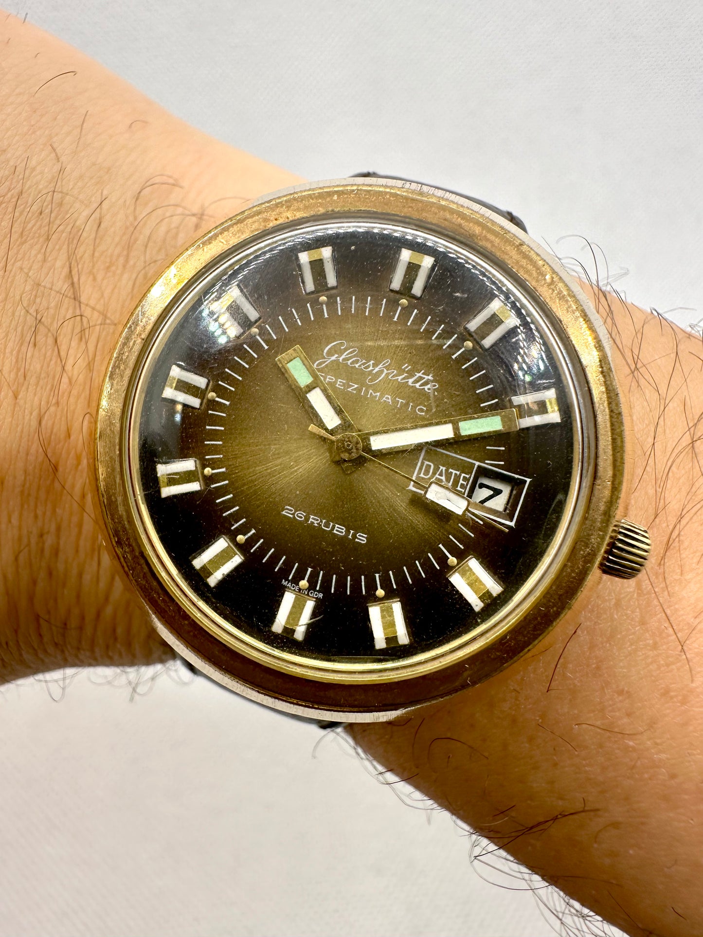 GLASHUTTE SPEZIMATIC AUTOMATIC UFO CASE