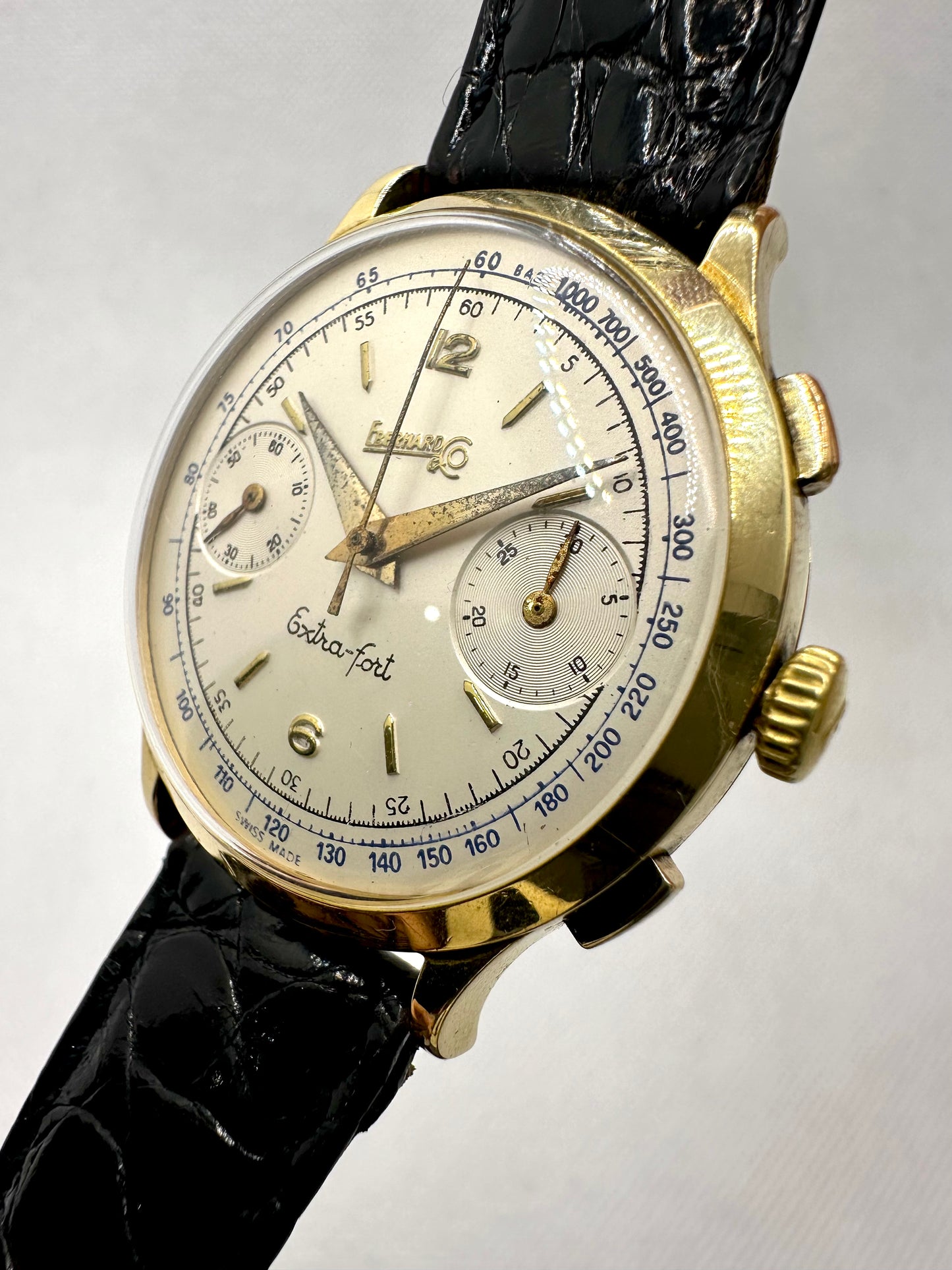 EBERHARD EXTRA-FORT CHRONOGRAPH 16000 GOLD 18K