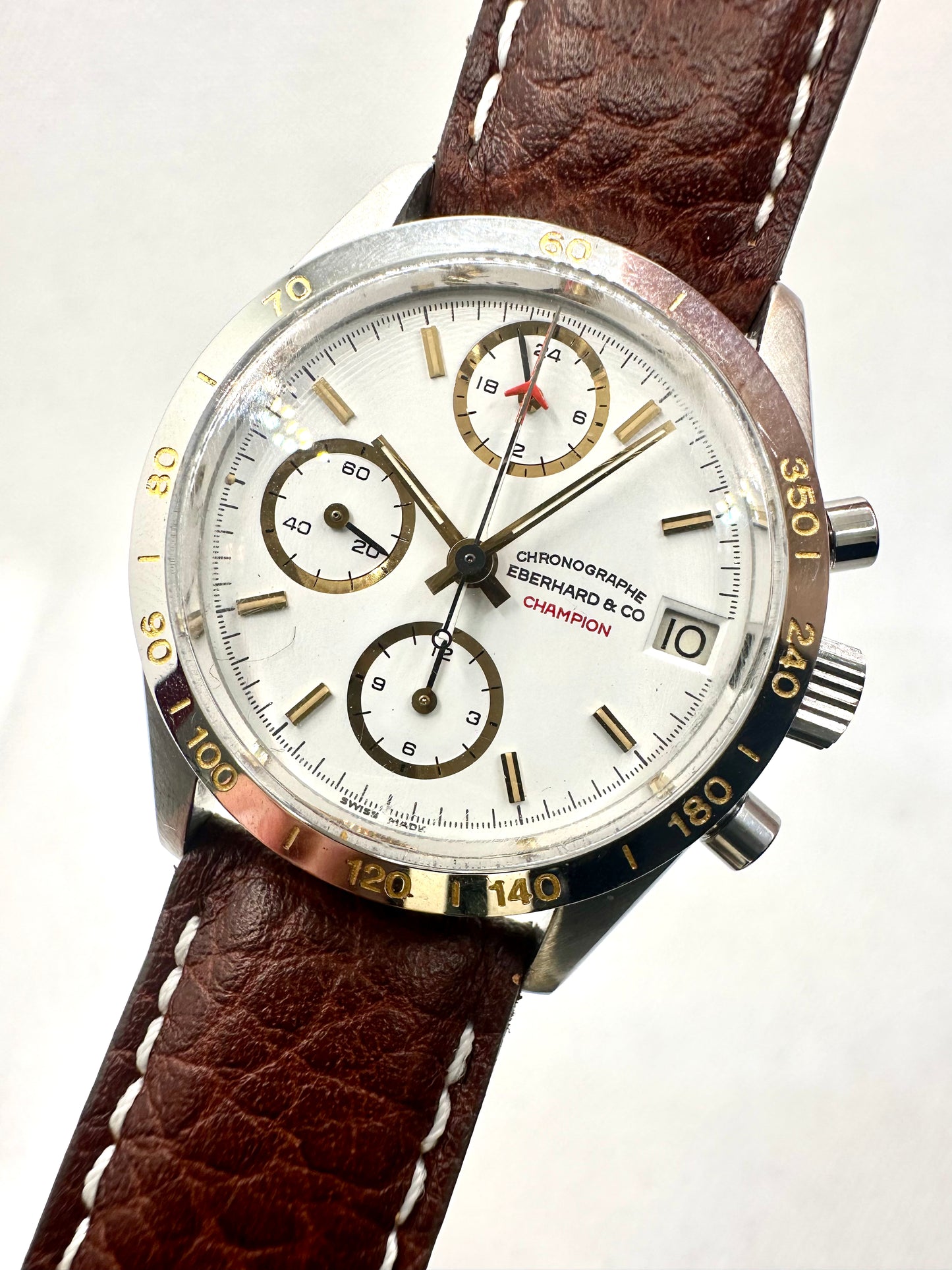 EBERHARD CHAMPION CHRONOGRAPH LEMANIA 5100