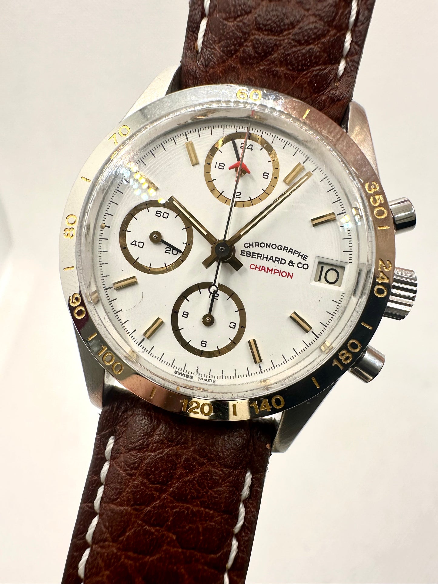 EBERHARD CHAMPION CHRONOGRAPH LEMANIA 5100