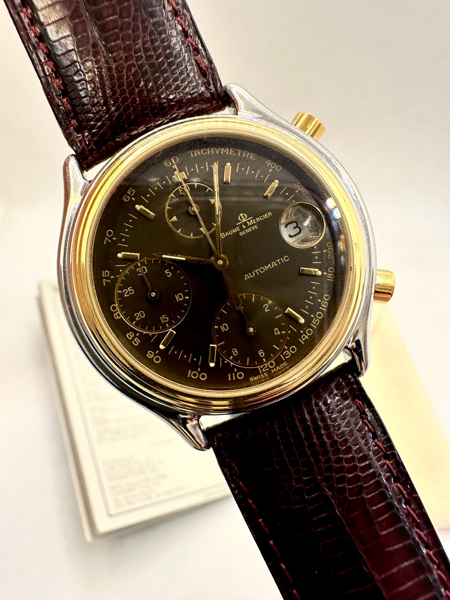 BAUME & MARCIER BAUMATIC CHRONOGRAPH AUTOMATIC