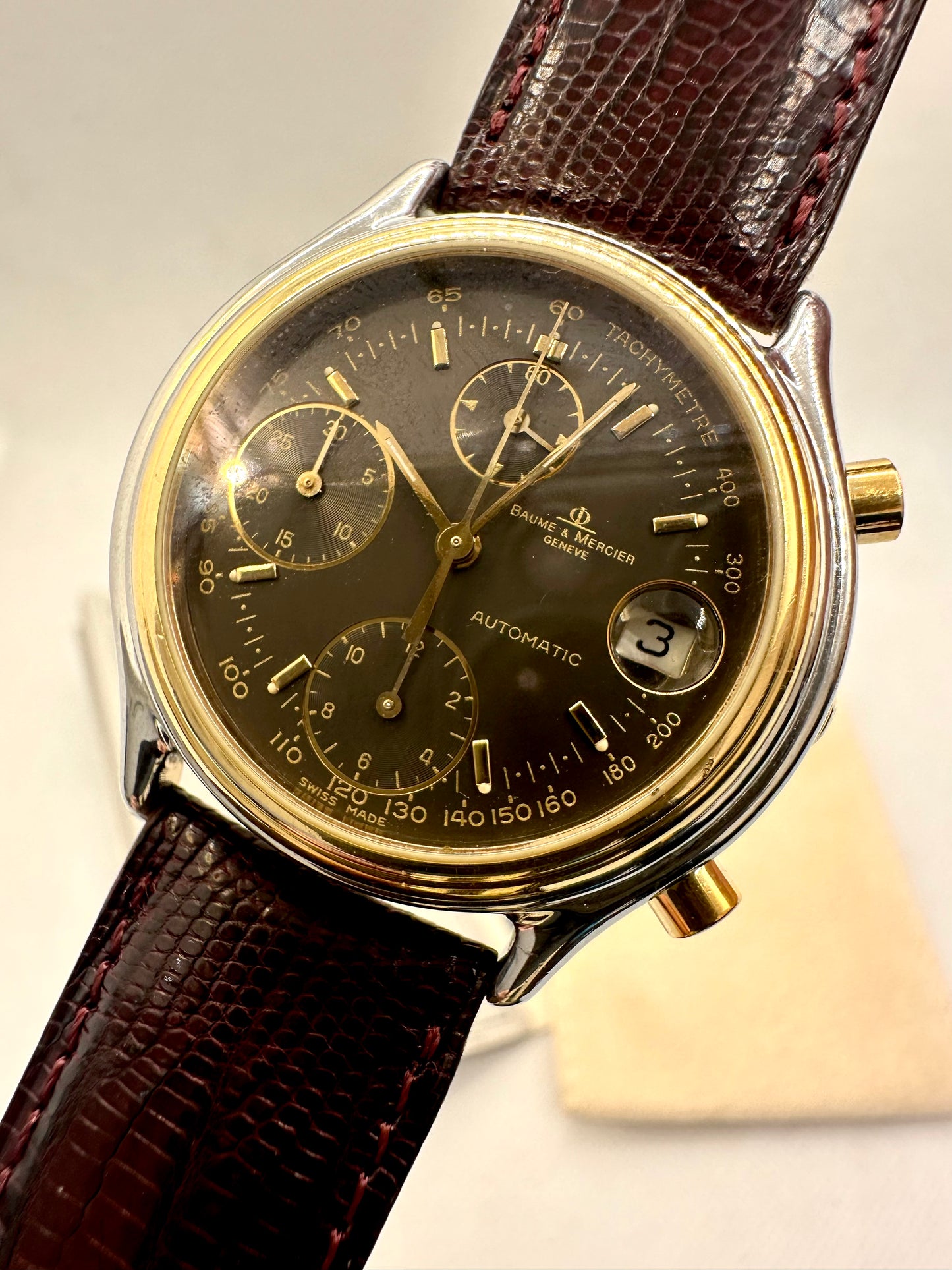 BAUME & MARCIER BAUMATIC CHRONOGRAPH AUTOMATIC