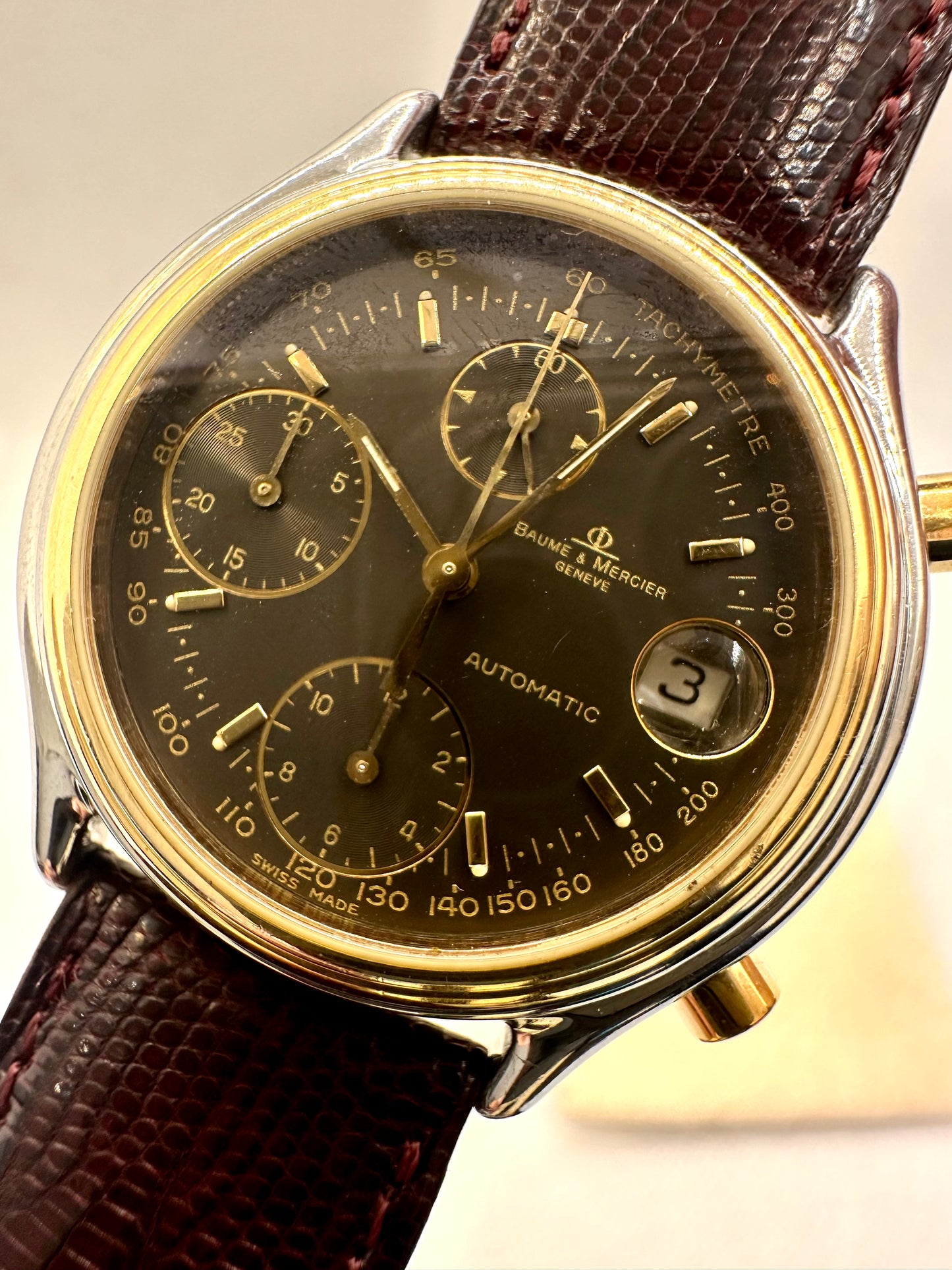 BAUME & MARCIER BAUMATIC CHRONOGRAPH AUTOMATIC