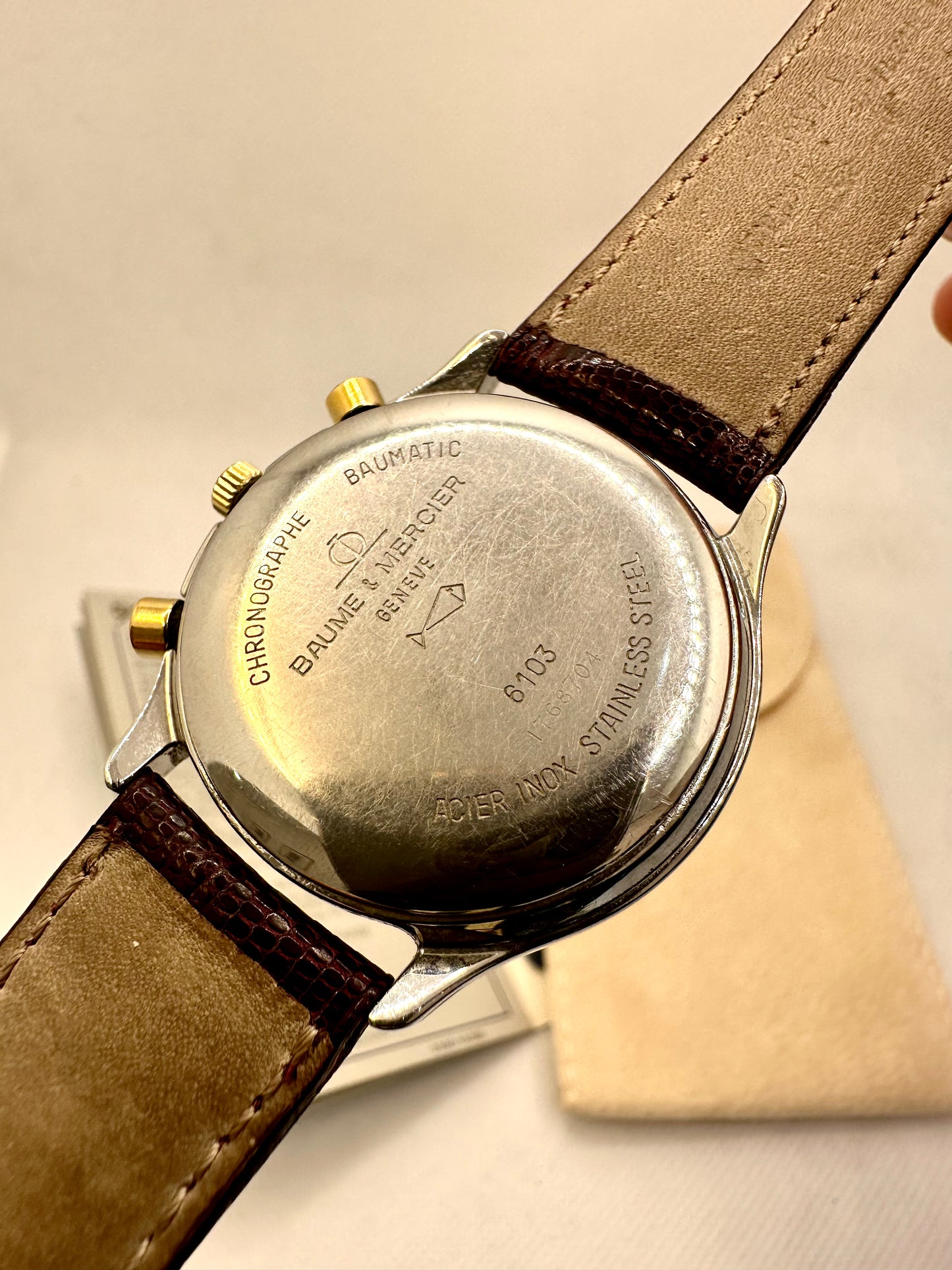 BAUME & MARCIER BAUMATIC CHRONOGRAPH AUTOMATIC