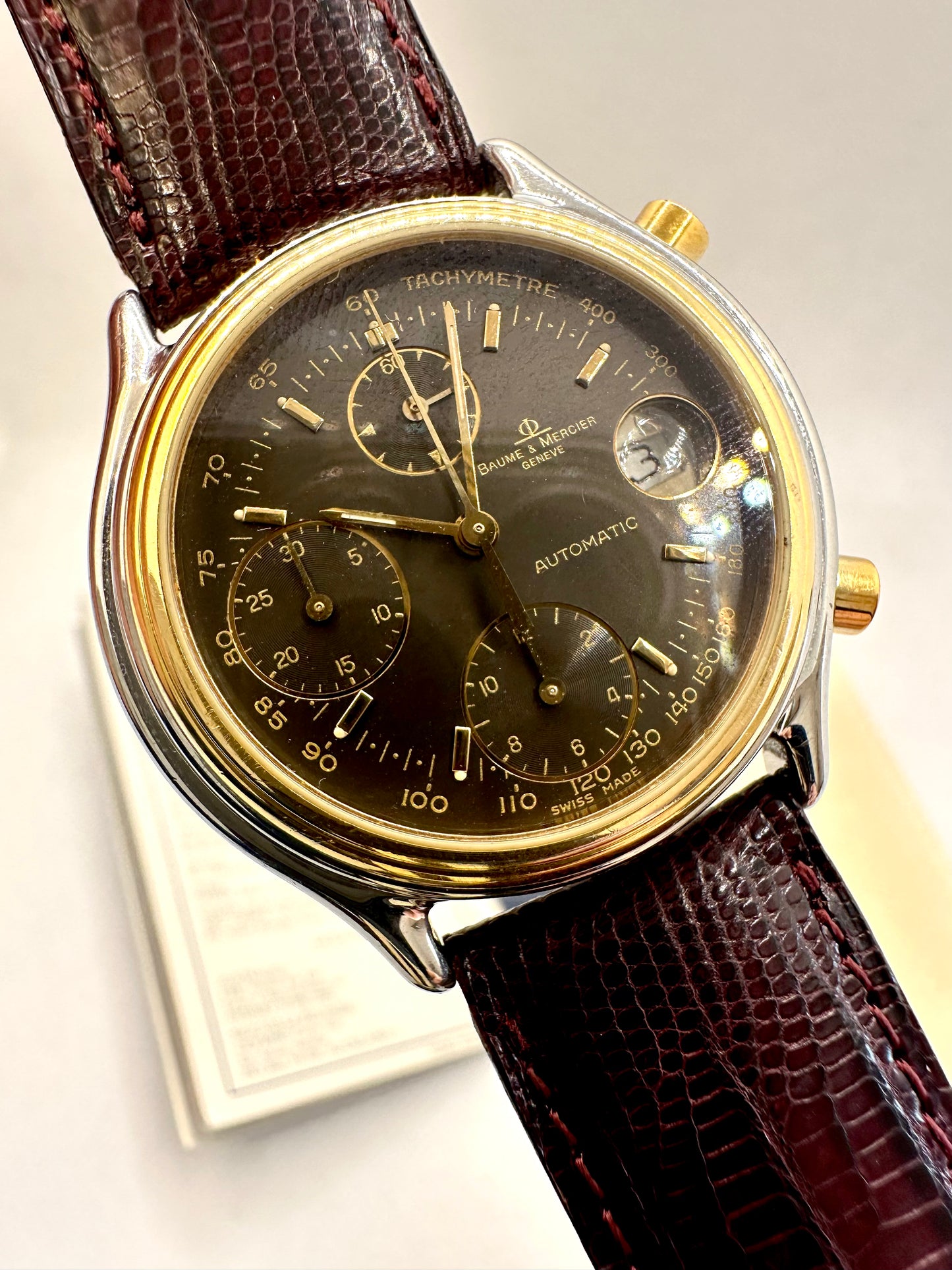BAUME & MARCIER BAUMATIC CHRONOGRAPH AUTOMATIC