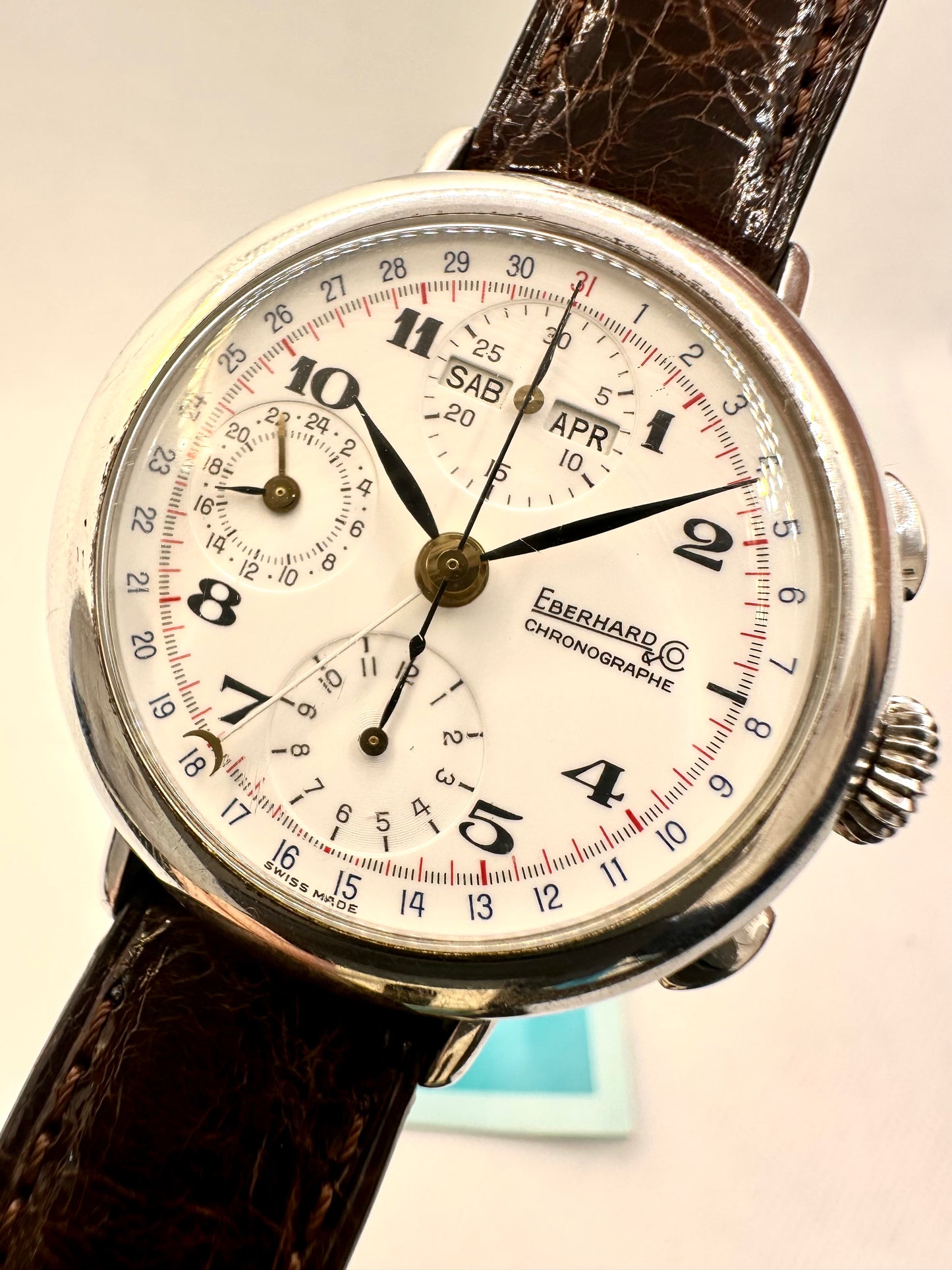 EBEHARD&Co CHRONOGRAPH Ref 36018 Argent 925