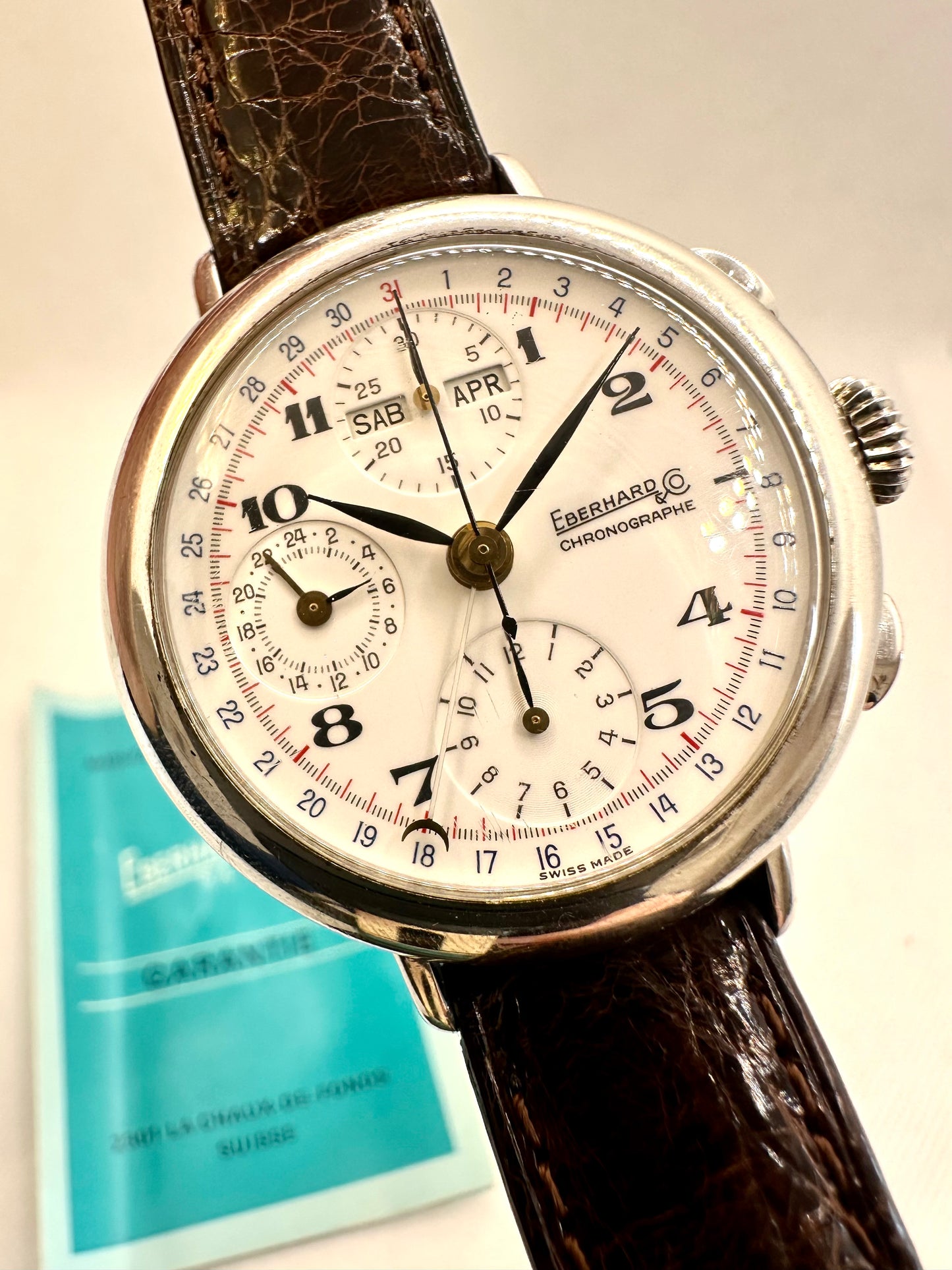 EBEHARD&Co CHRONOGRAPH Ref 36018 Argent 925
