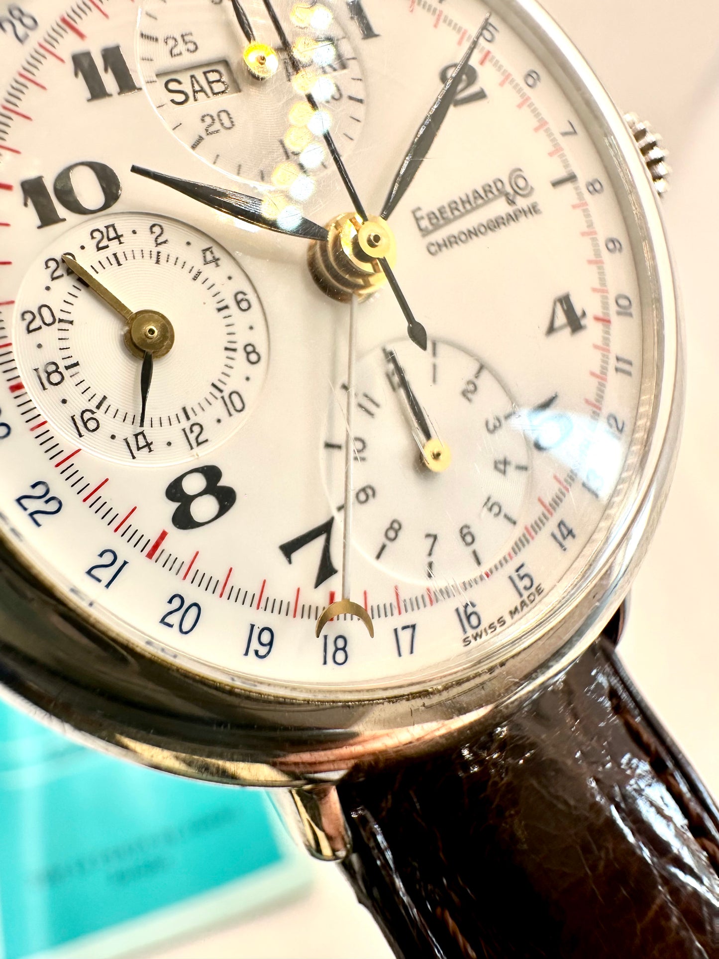 EBEHARD&Co CHRONOGRAPH Ref 36018 Argent 925