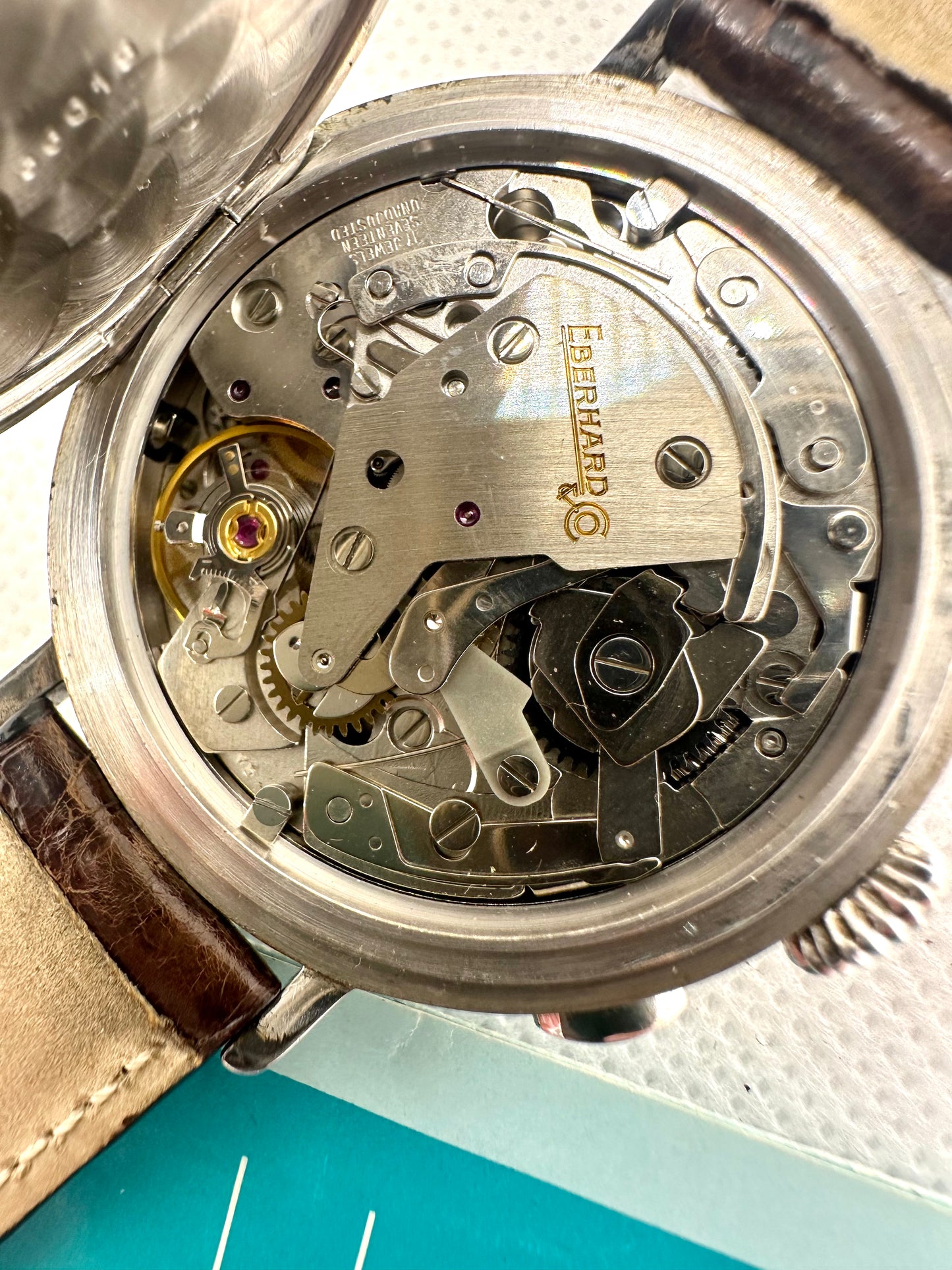 EBEHARD&Co CHRONOGRAPH Ref 36018 Argent 925