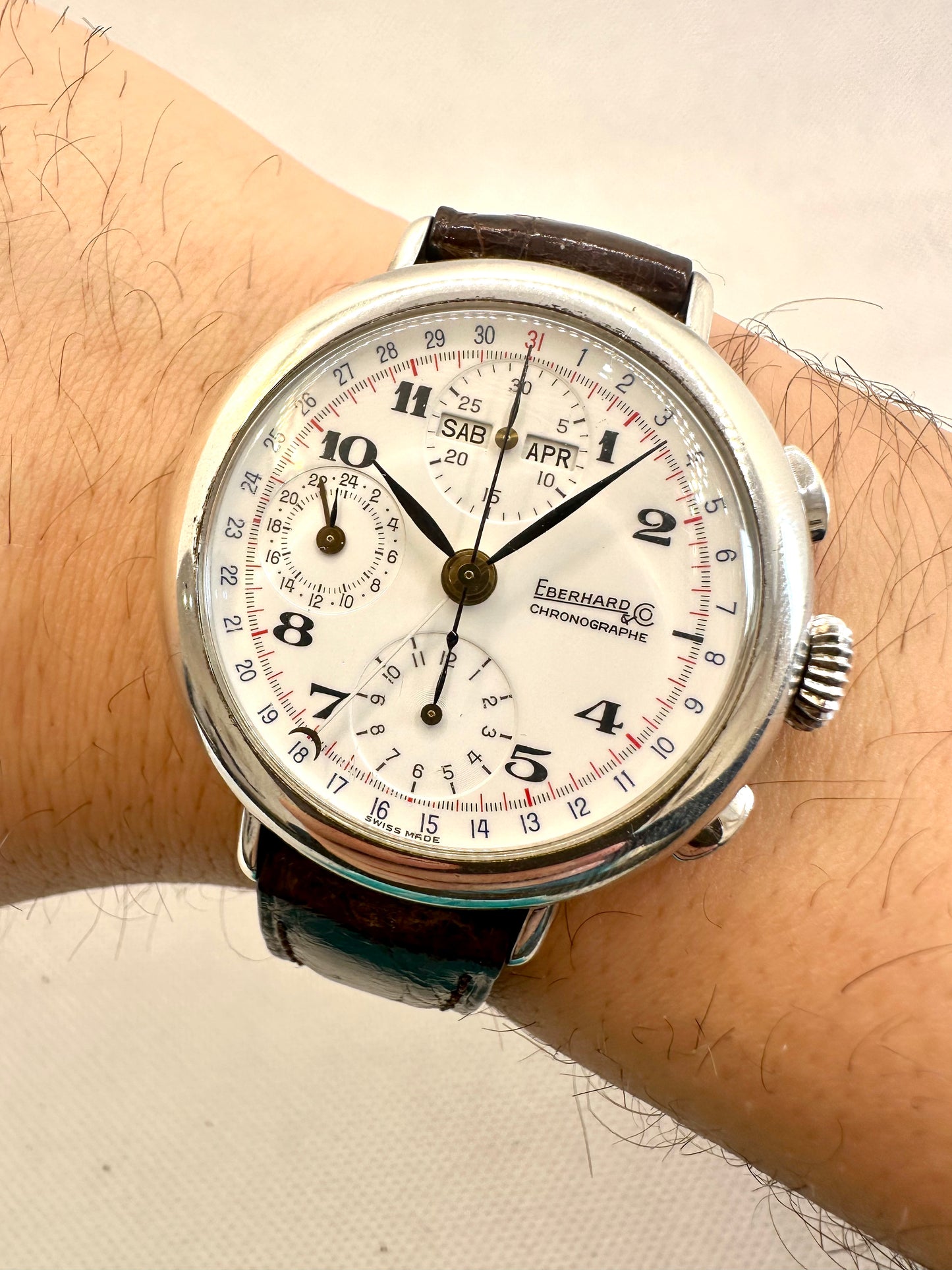 EBEHARD&Co CHRONOGRAPH Ref 36018 Argent 925