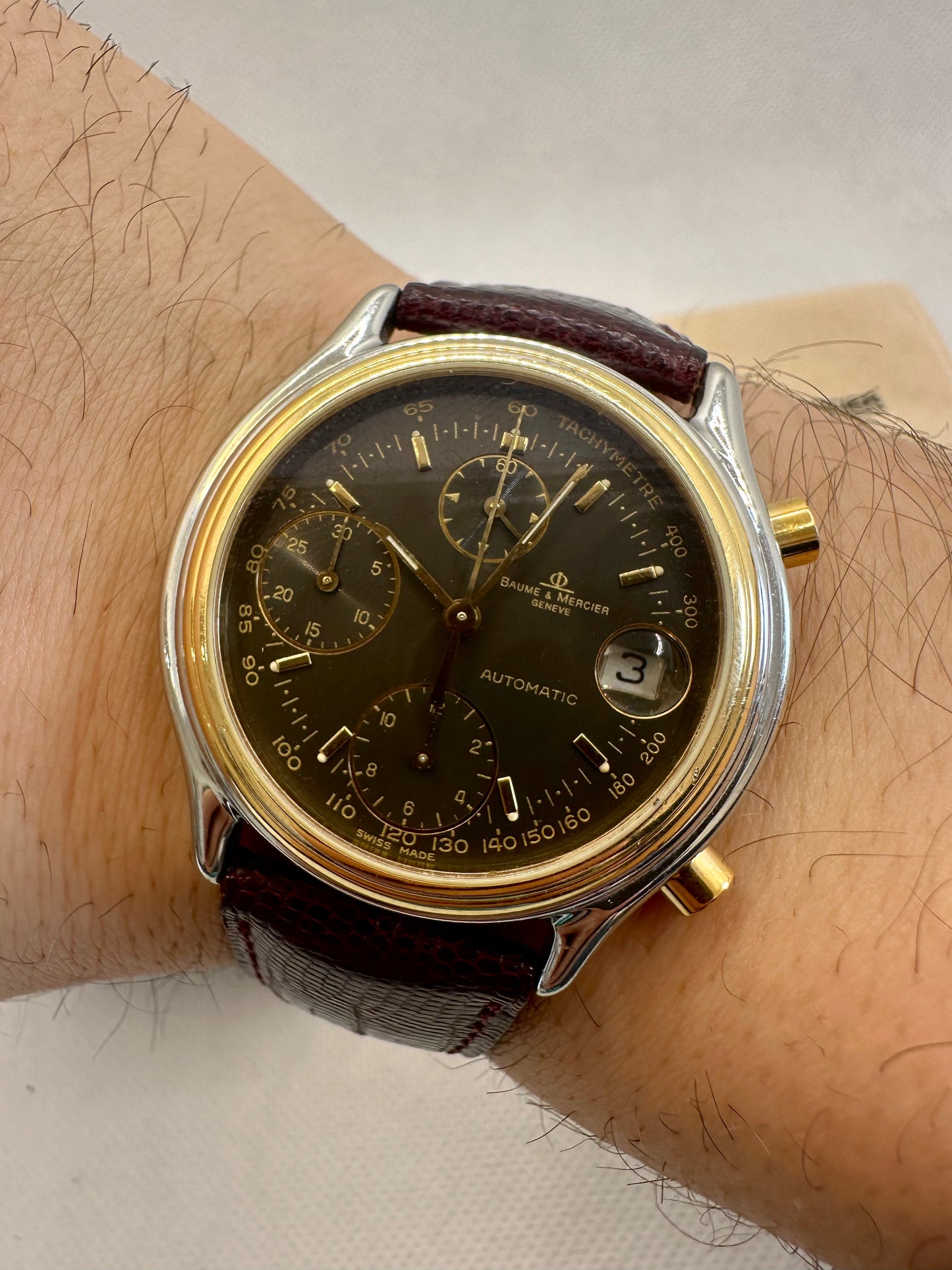 BAUME & MARCIER BAUMATIC CHRONOGRAPH AUTOMATIC