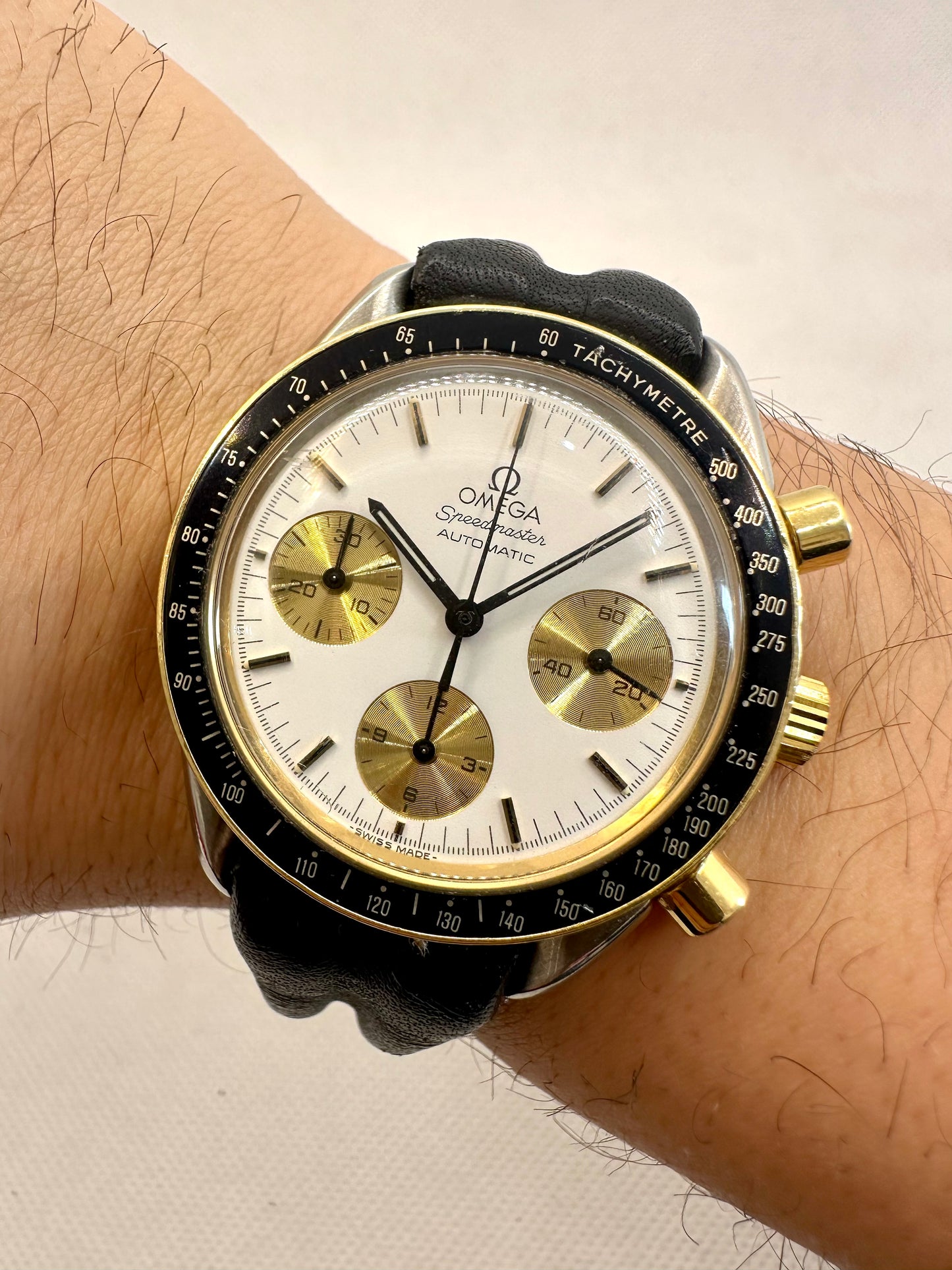 OMEGA SPEEDMASTER REDUCED CHRONOGRAPH ACIER/OR 1750032