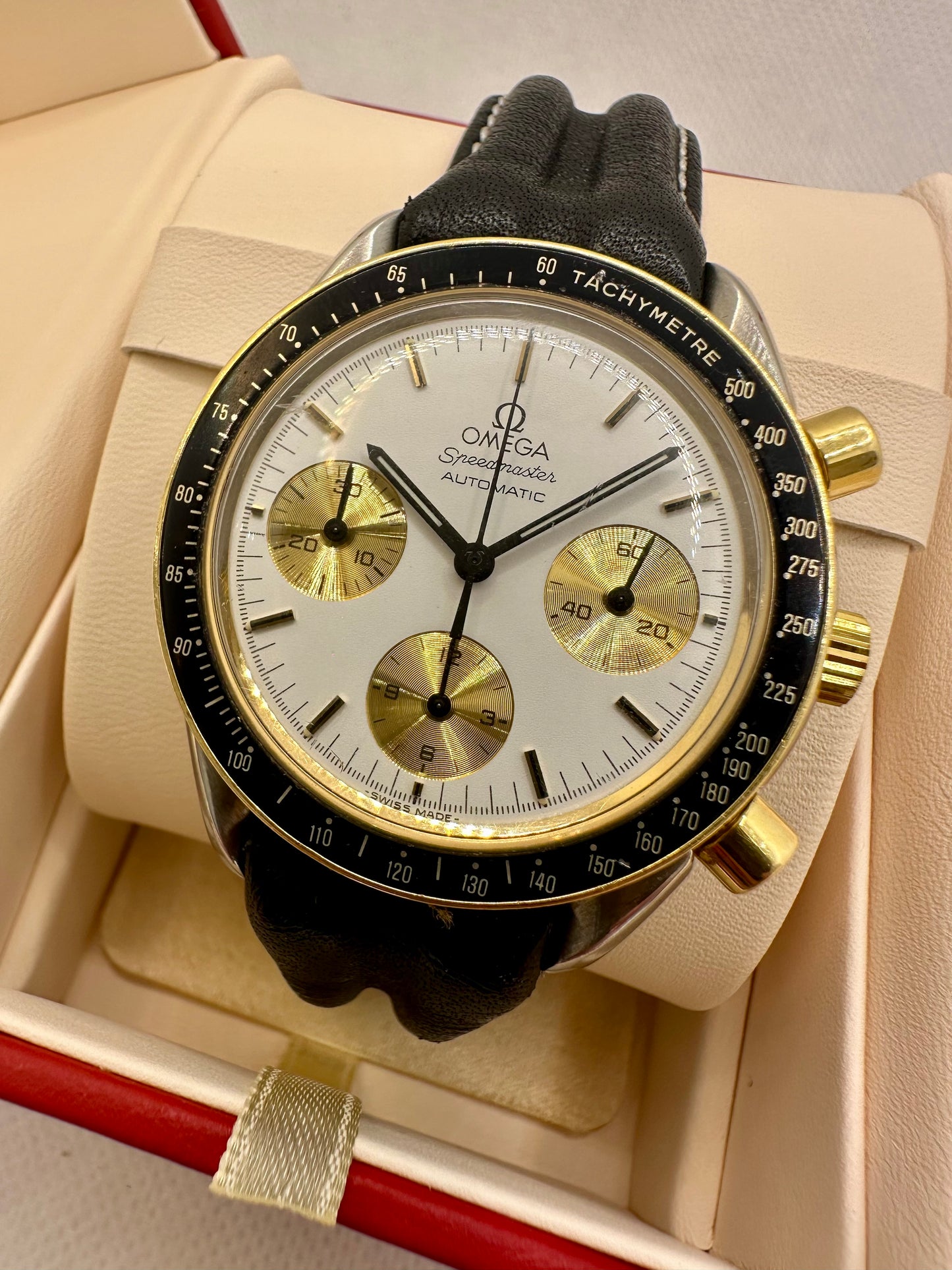 OMEGA SPEEDMASTER REDUCED CHRONOGRAPH ACIER/OR 1750032