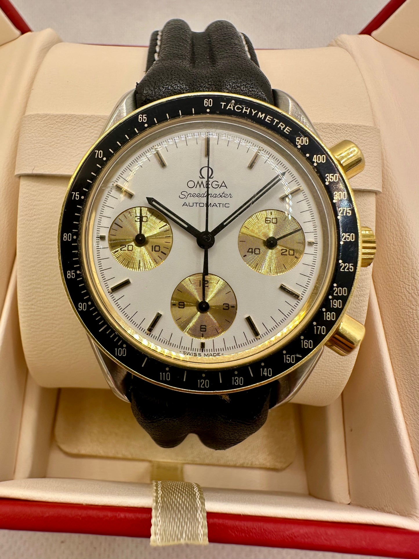 OMEGA SPEEDMASTER REDUCED CHRONOGRAPH ACIER/OR 1750032