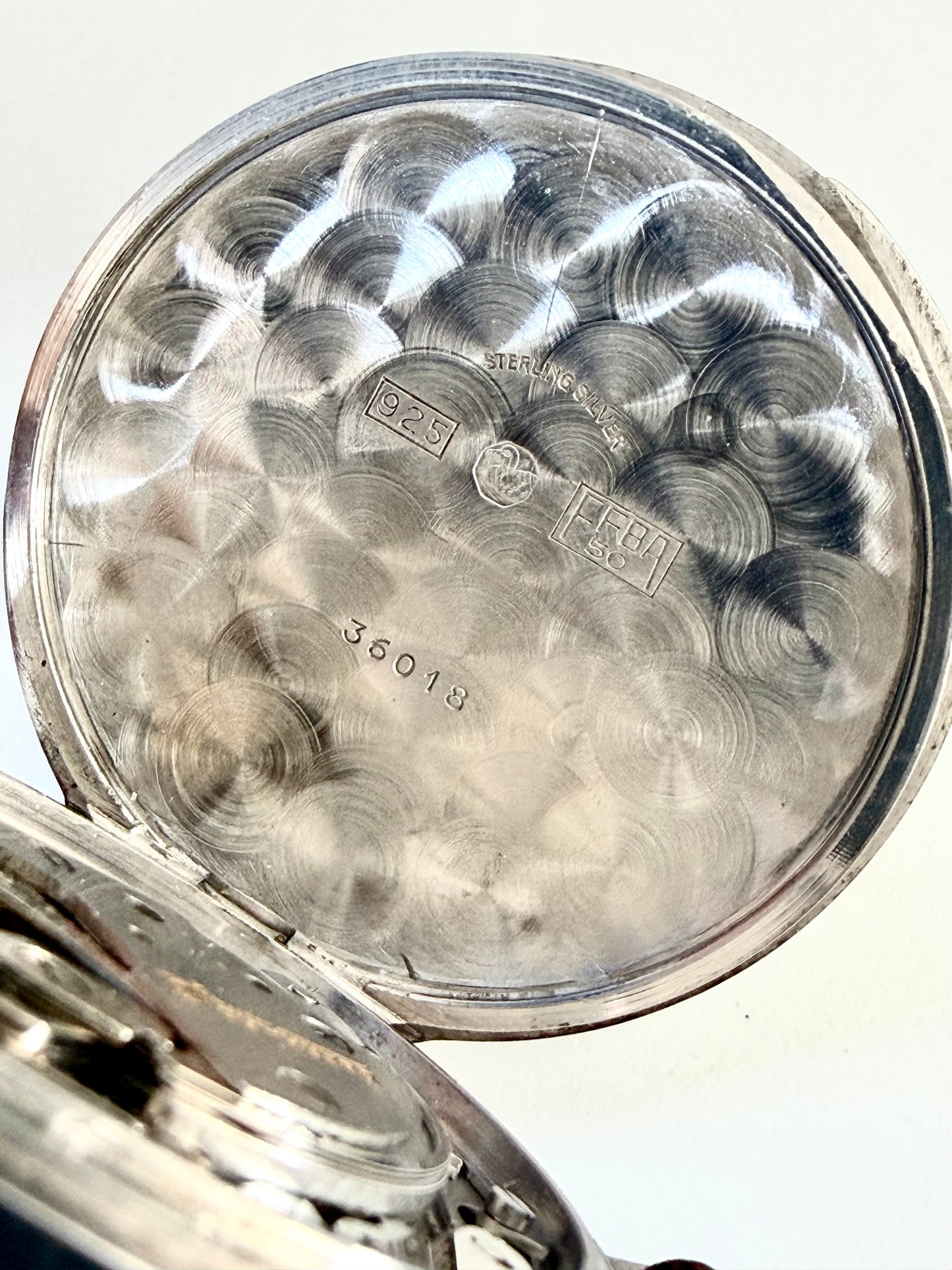 EBERHARD CHRONOGRAPH FASI LUNARI REF 36018 A 924 Argento 925