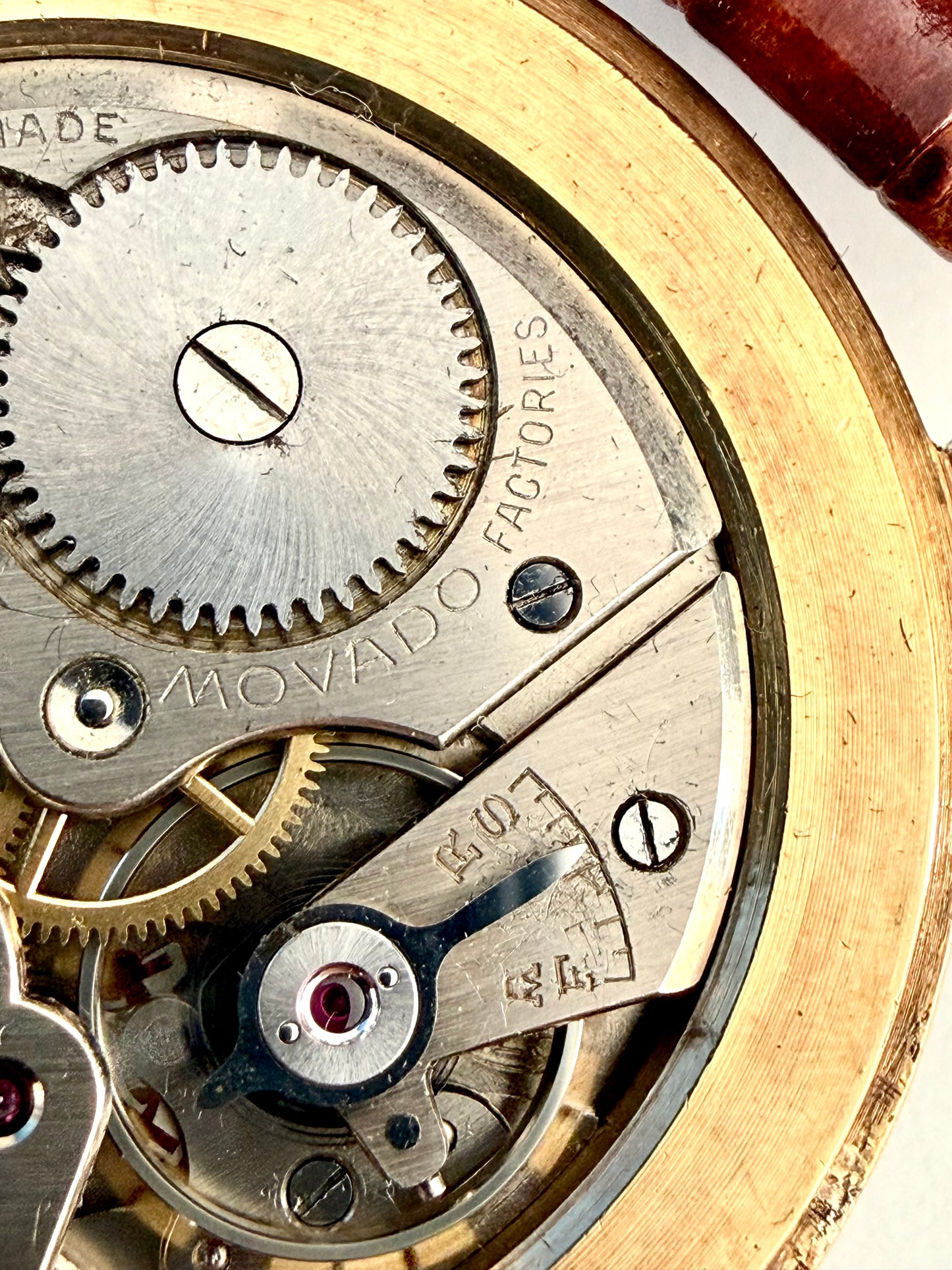 MOVADO JUMBO 38mm vintage 50s