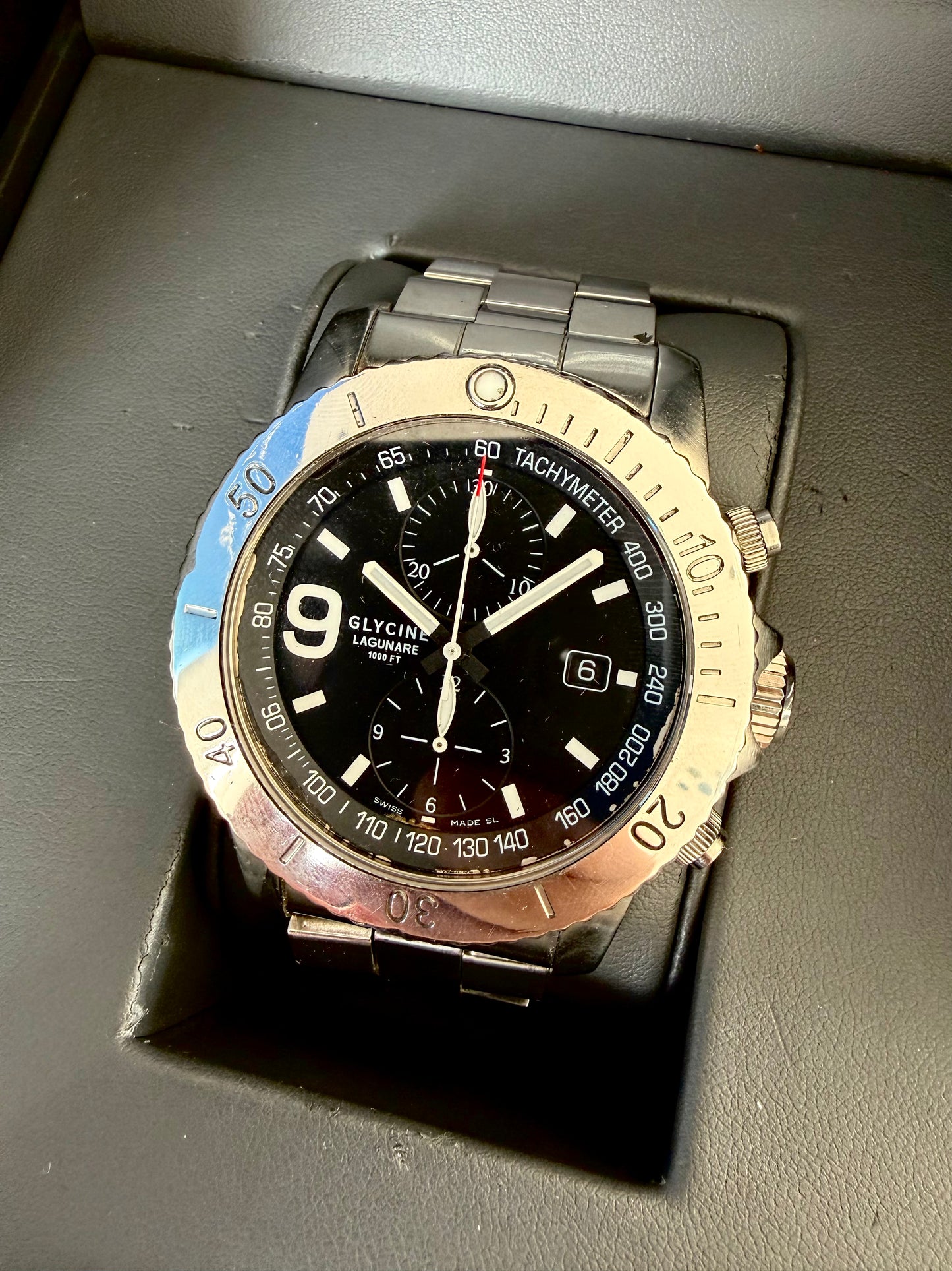 GLYCINE LAGUNARE "BIG 9" CHRONO Automatic 3738