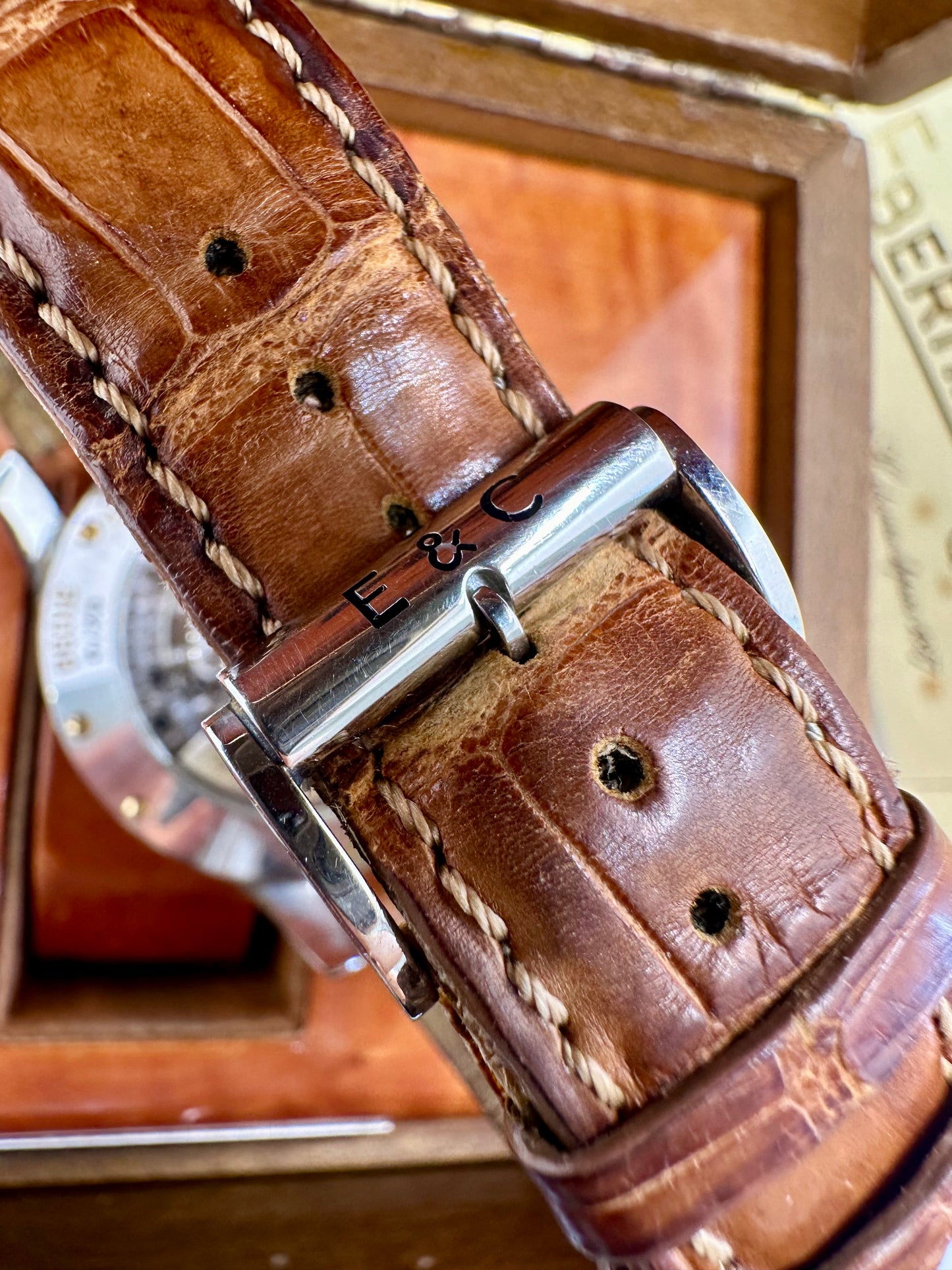 EBERHARD TAZIO NUVOLARI CHRONOGRAPH FULL SET
