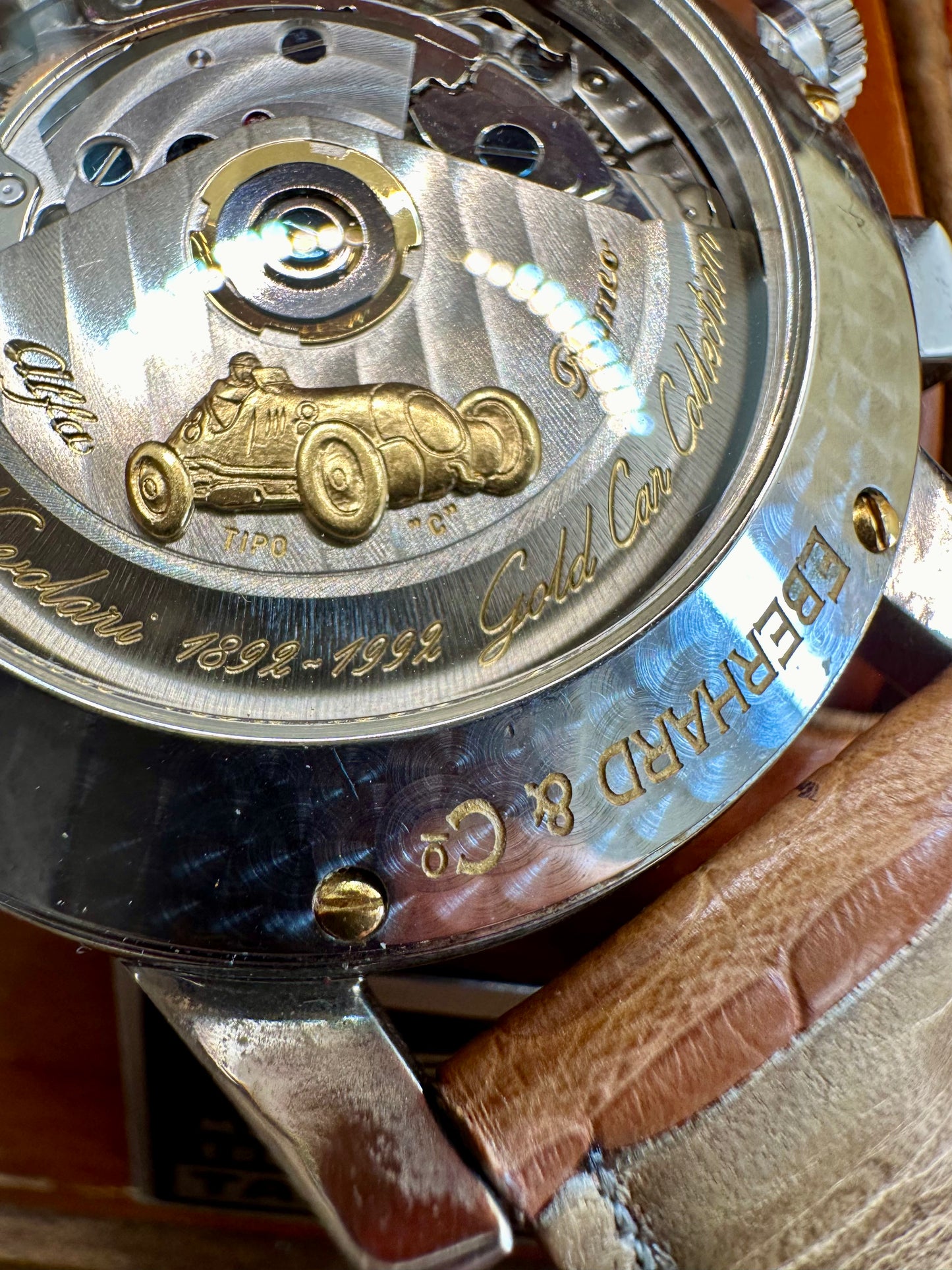 EBERHARD TAZIO NUVOLARI CHRONOGRAPH FULL SET